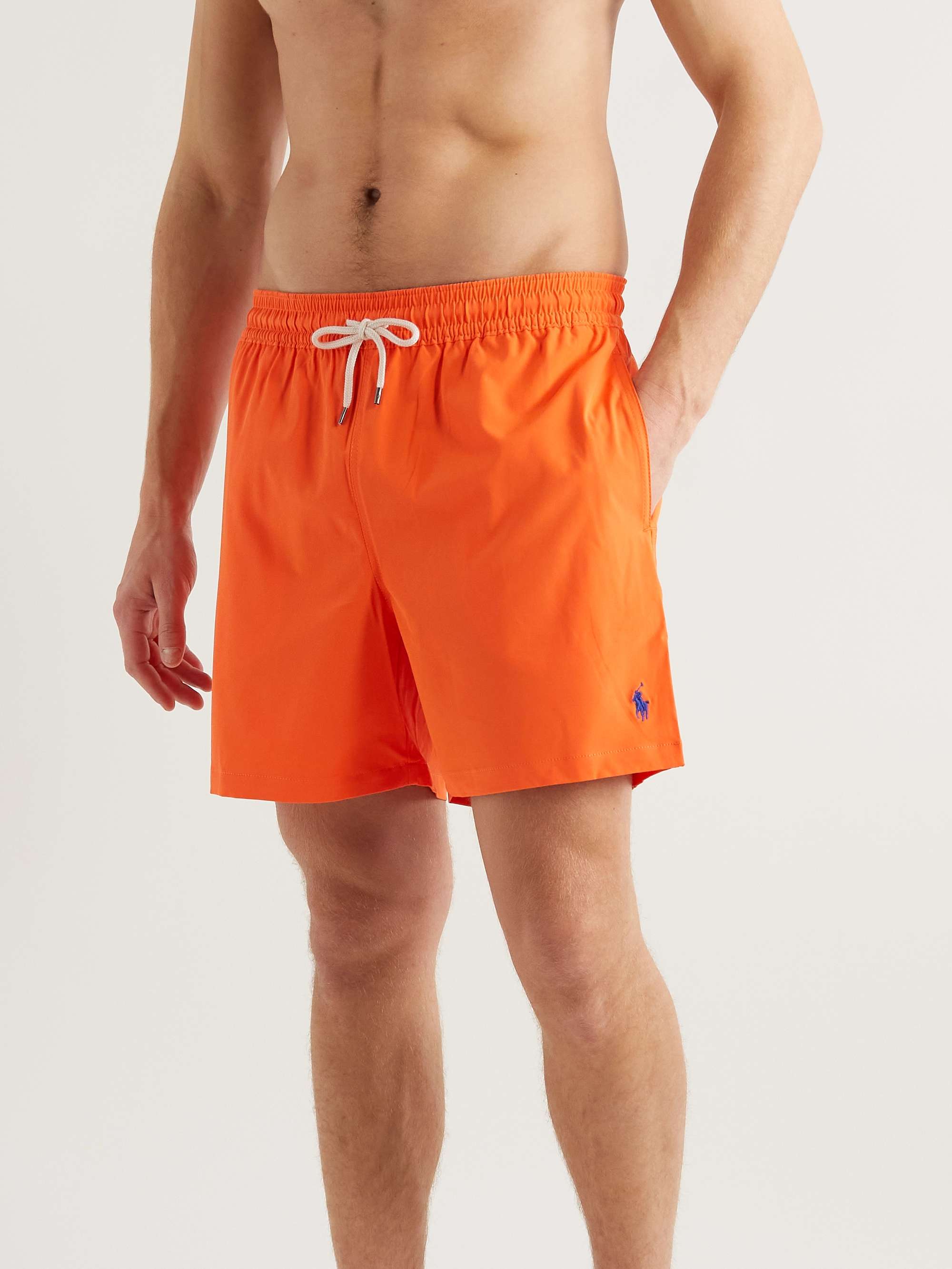 Traveler Mid-Length Recycled Swim Shorts