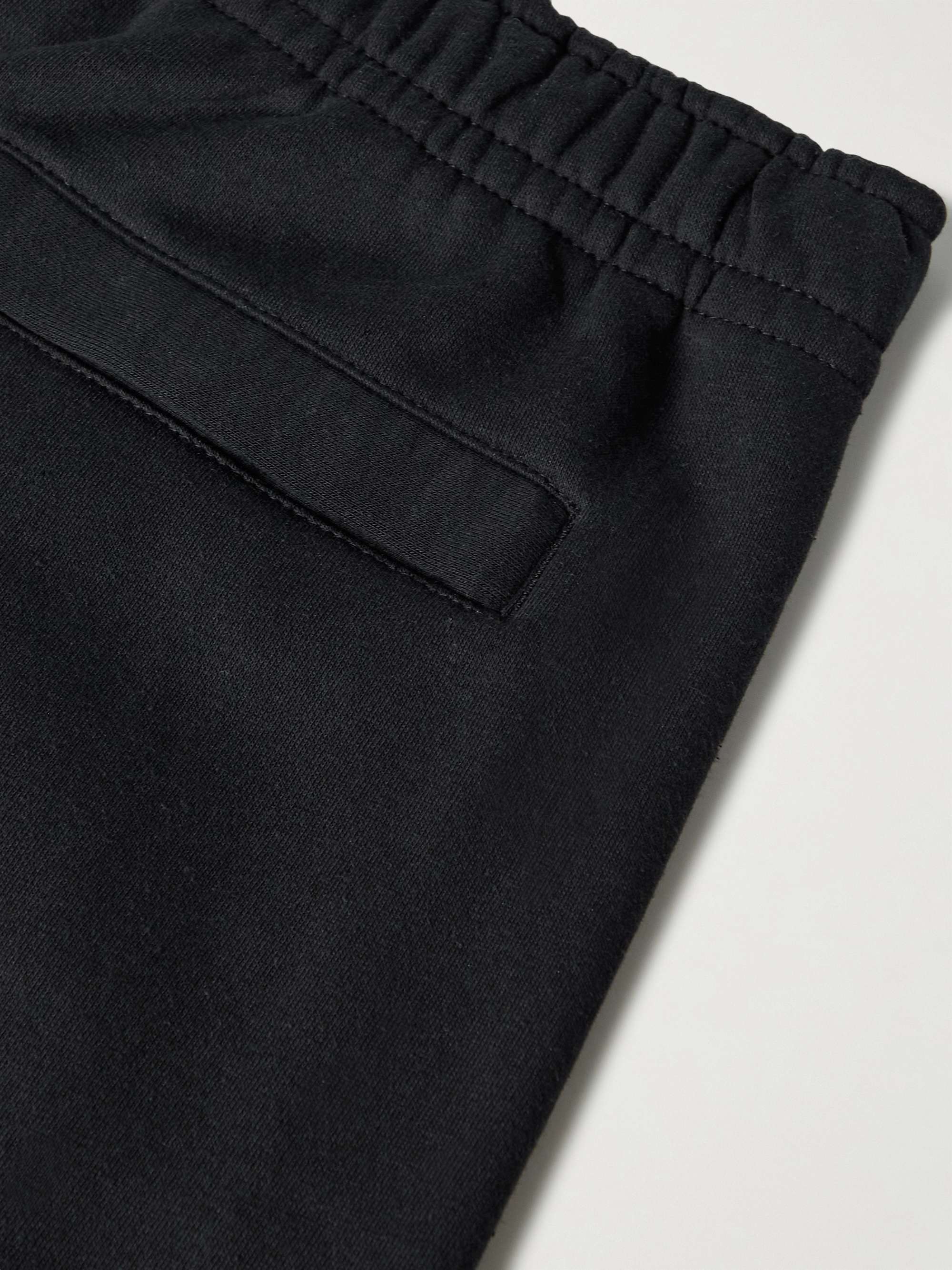 NIKE Sportswear Club Straight-Leg Logo-Print Cotton-Blend Jersey Shorts