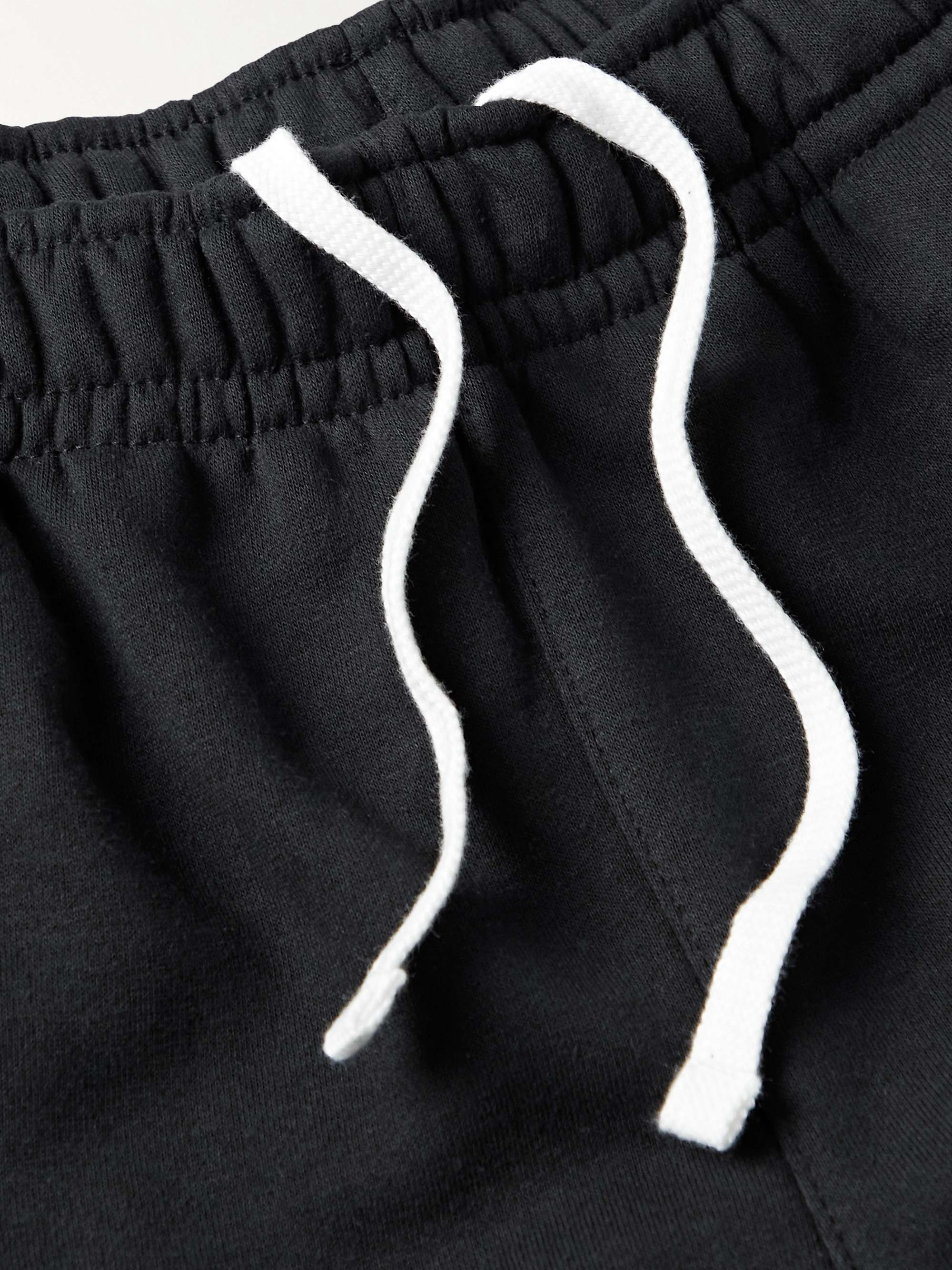NIKE Sportswear Club Straight-Leg Logo-Print Cotton-Blend Jersey Shorts