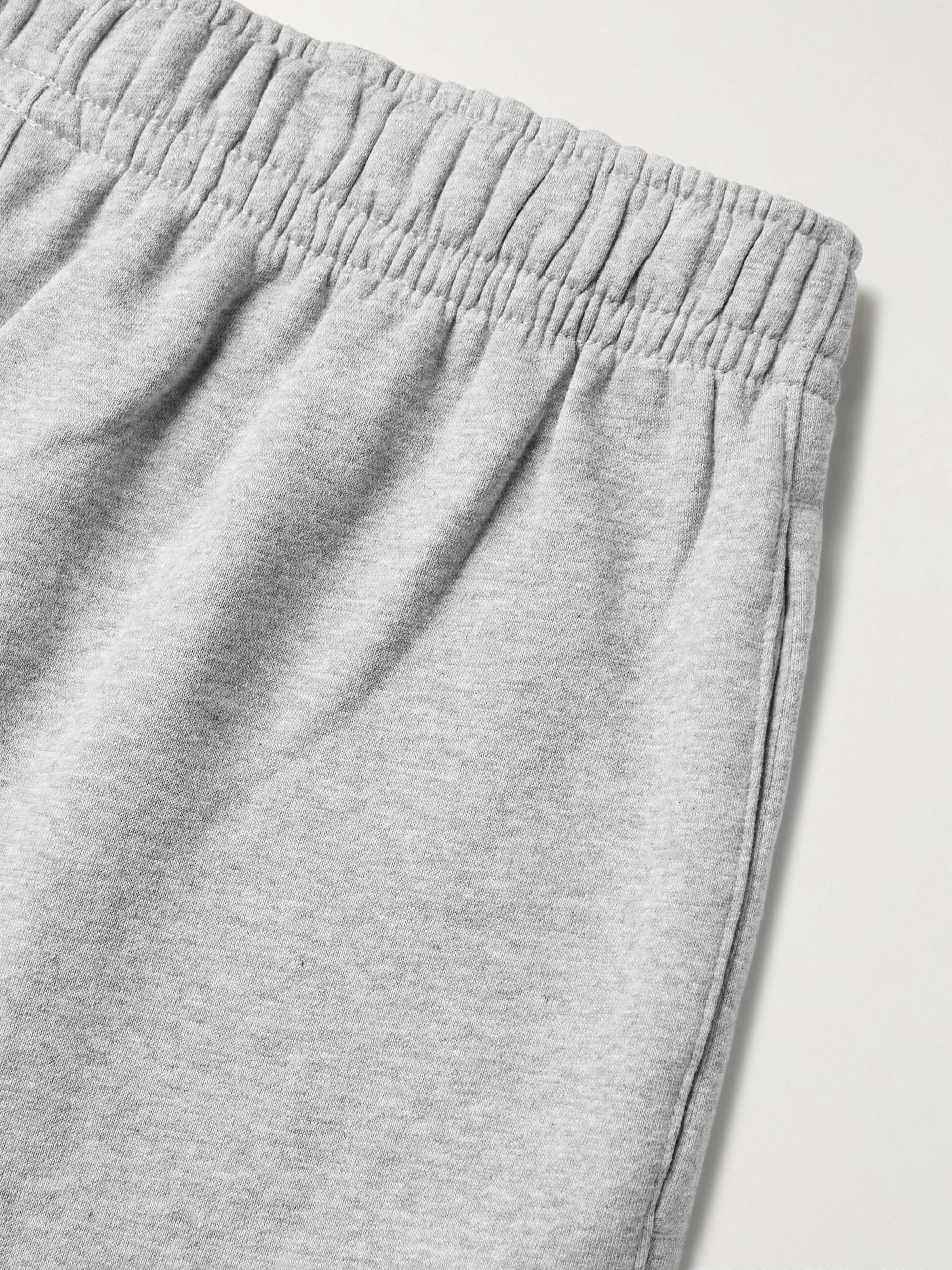 NIKE Sportswear Club Wide-Leg Cotton-Blend Jersey Cargo Shorts