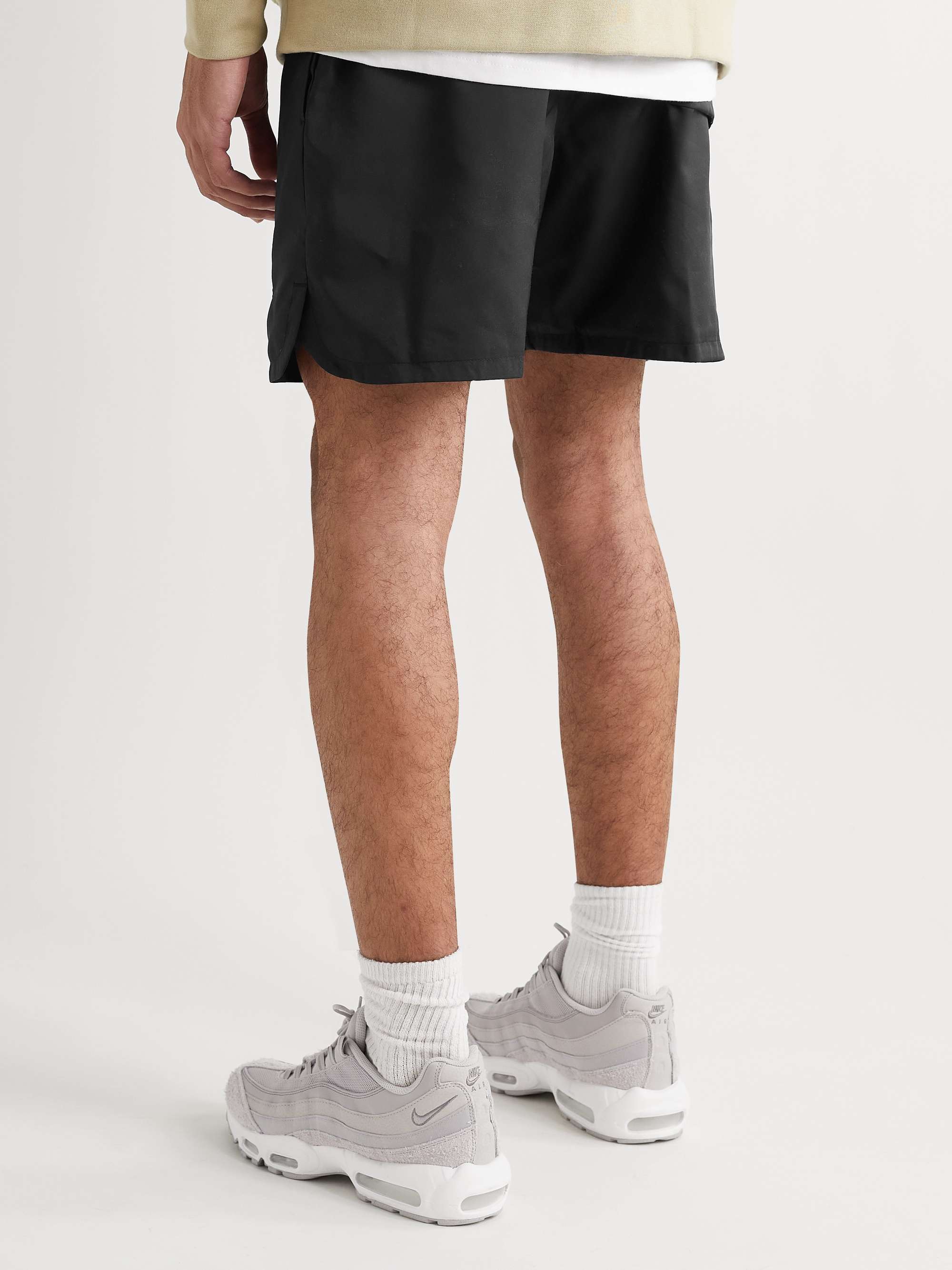 NIKE Sportswear Sport Essentials Flow Straight-Leg Shell Drawstring Shorts