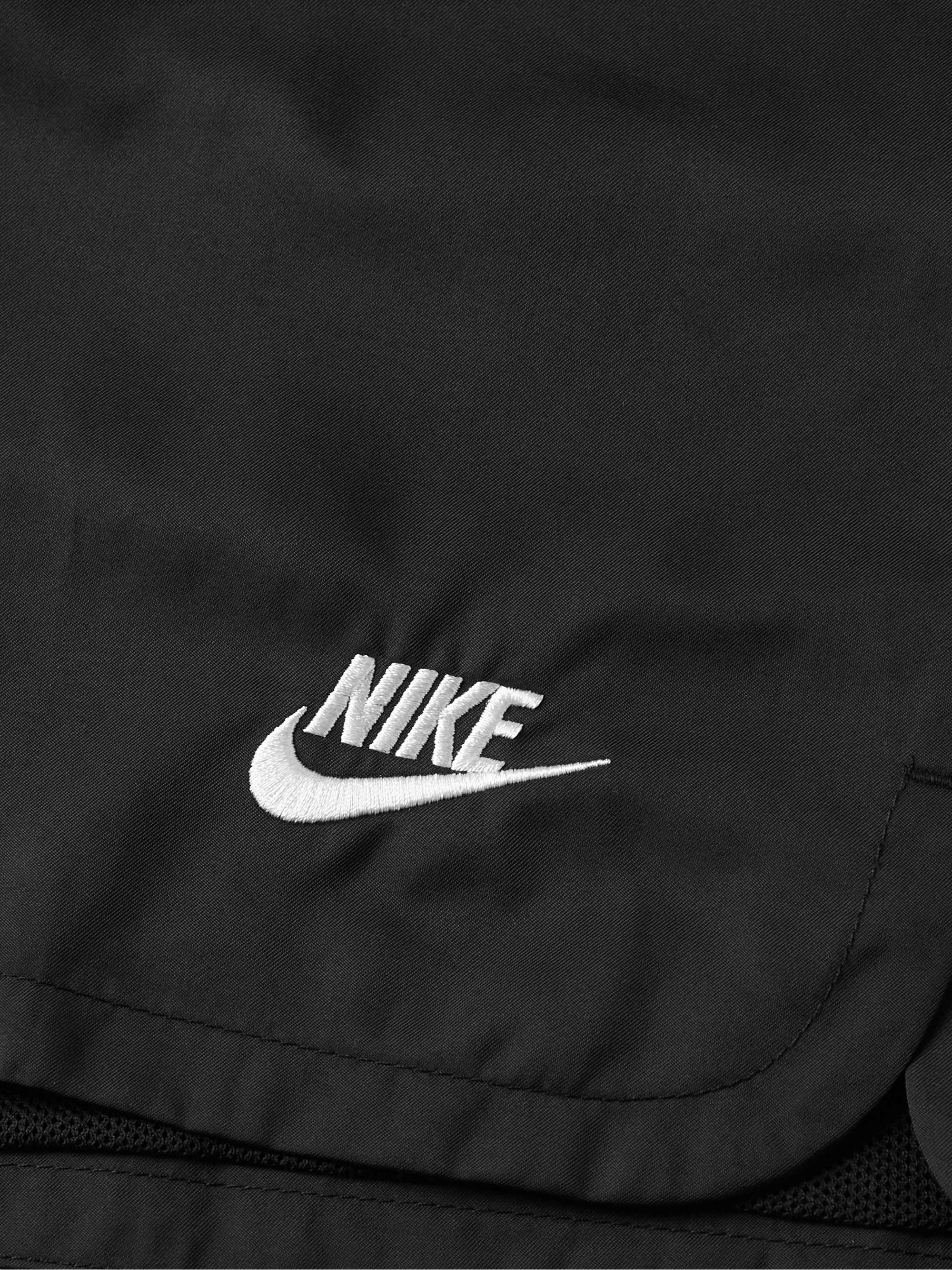 NIKE Sportswear Sport Essentials Flow Straight-Leg Shell Drawstring Shorts