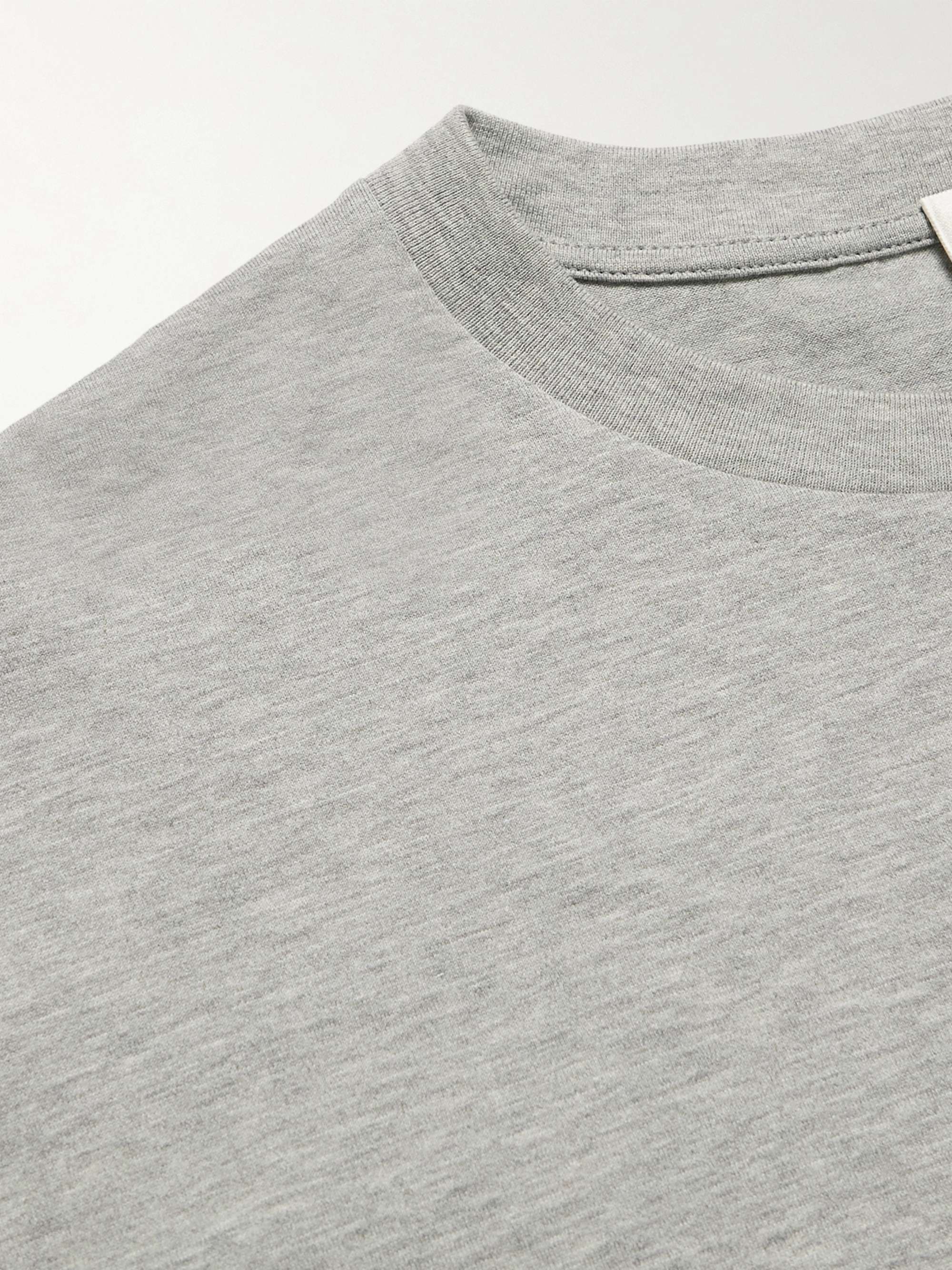 CELINE HOMME Oversized Logo-Print Cotton-Jersey T-Shirt for Men | MR PORTER