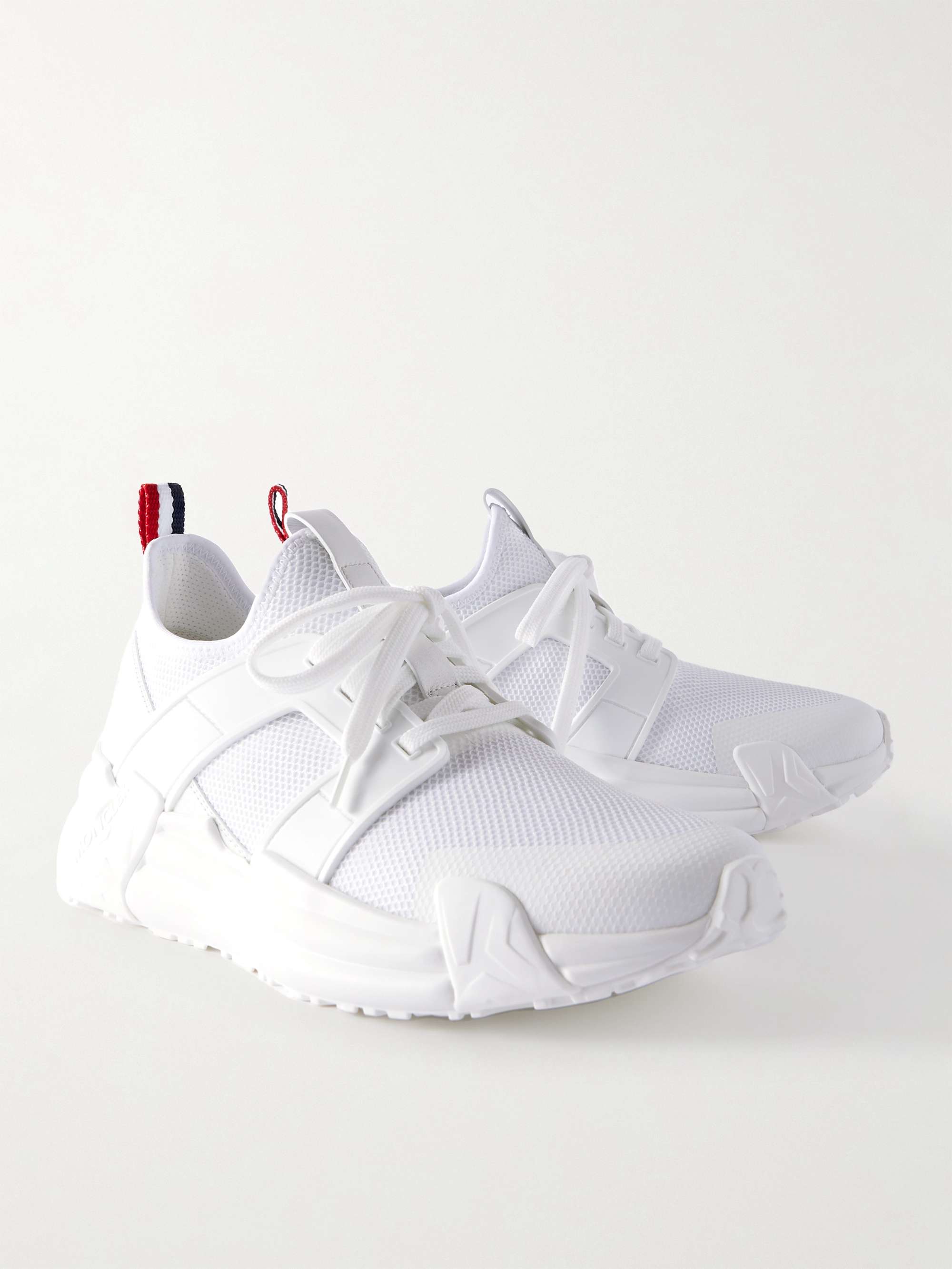 MONCLER Lunarove Rubber and Leather-Trimmed Neoprene Sneakers