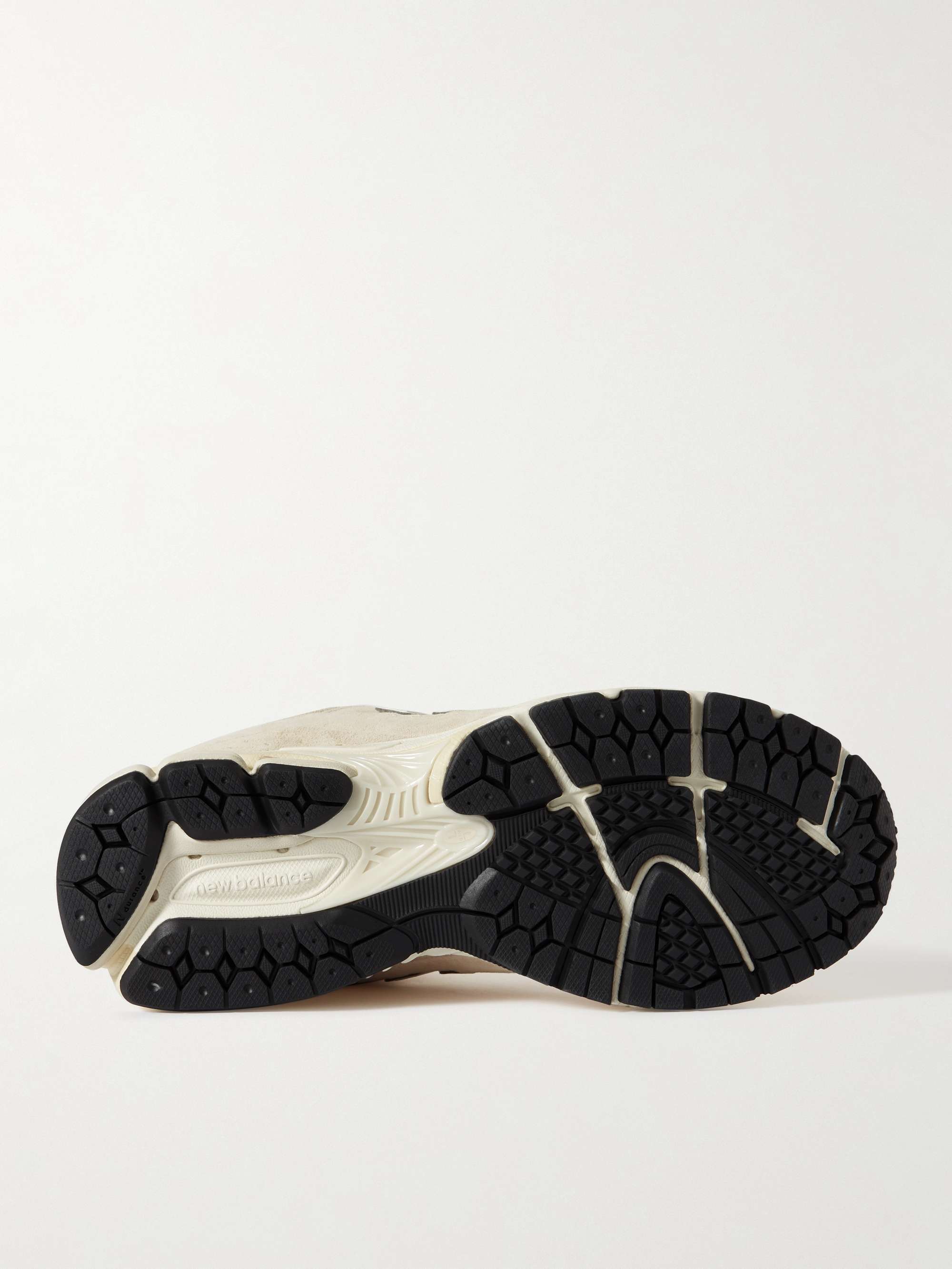 NEW BALANCE 2002R Leather-Trimmed Suede and Mesh Sneakers