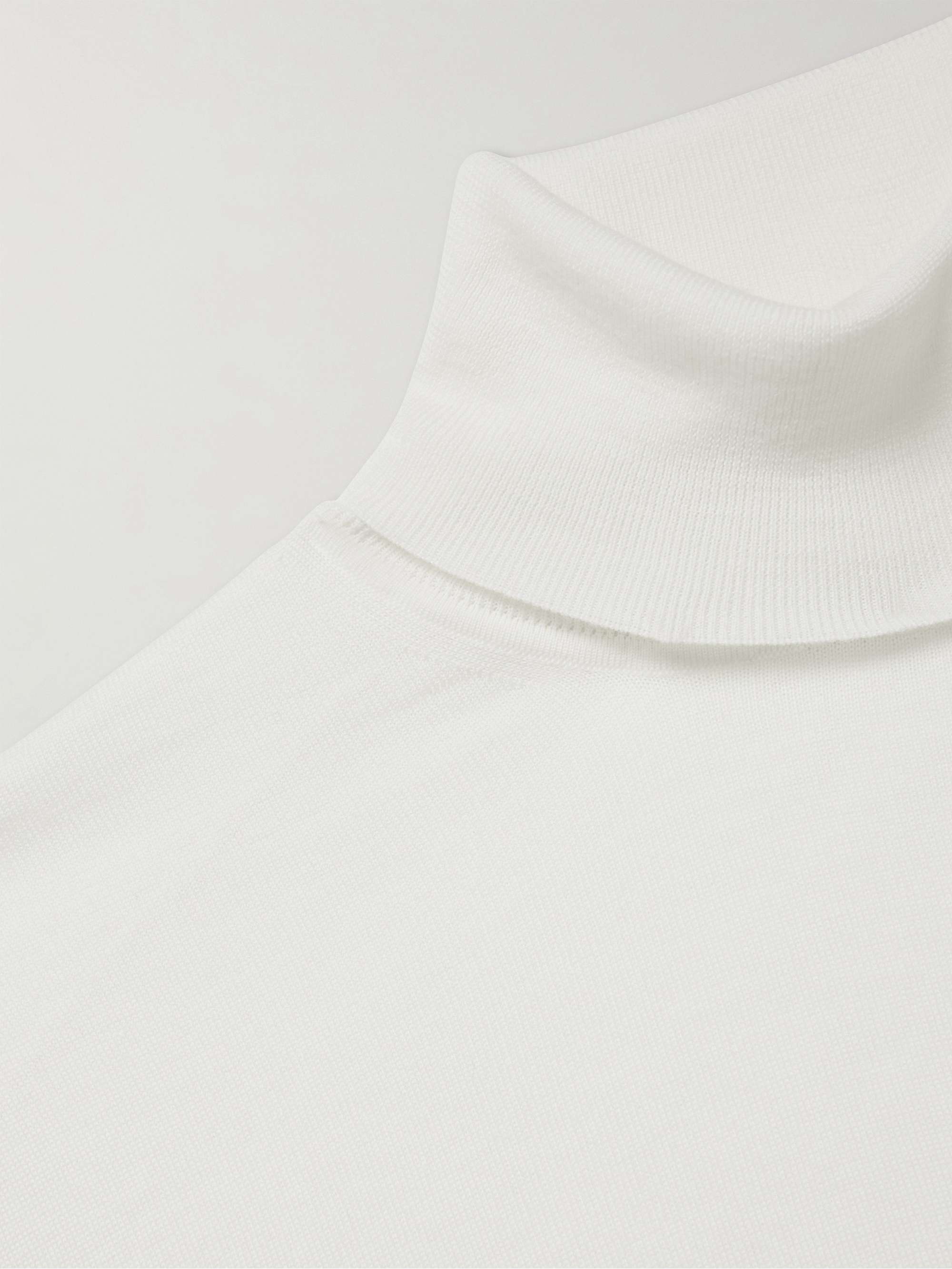 MR P. Slim-Fit Merino Wool Rollneck Sweater