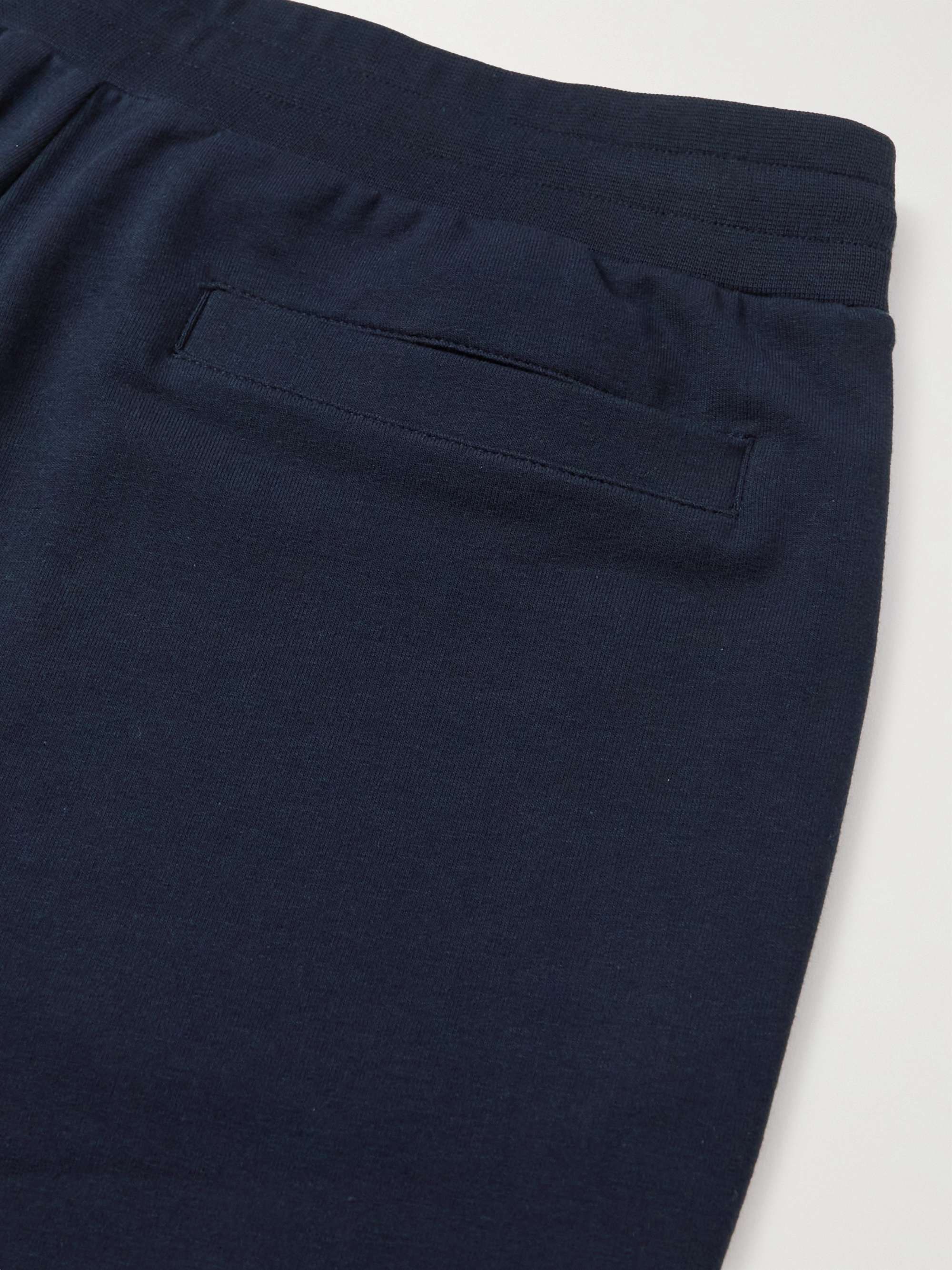CANALI Slim-Fit Tapered Stretch-Cotton Sweatpants