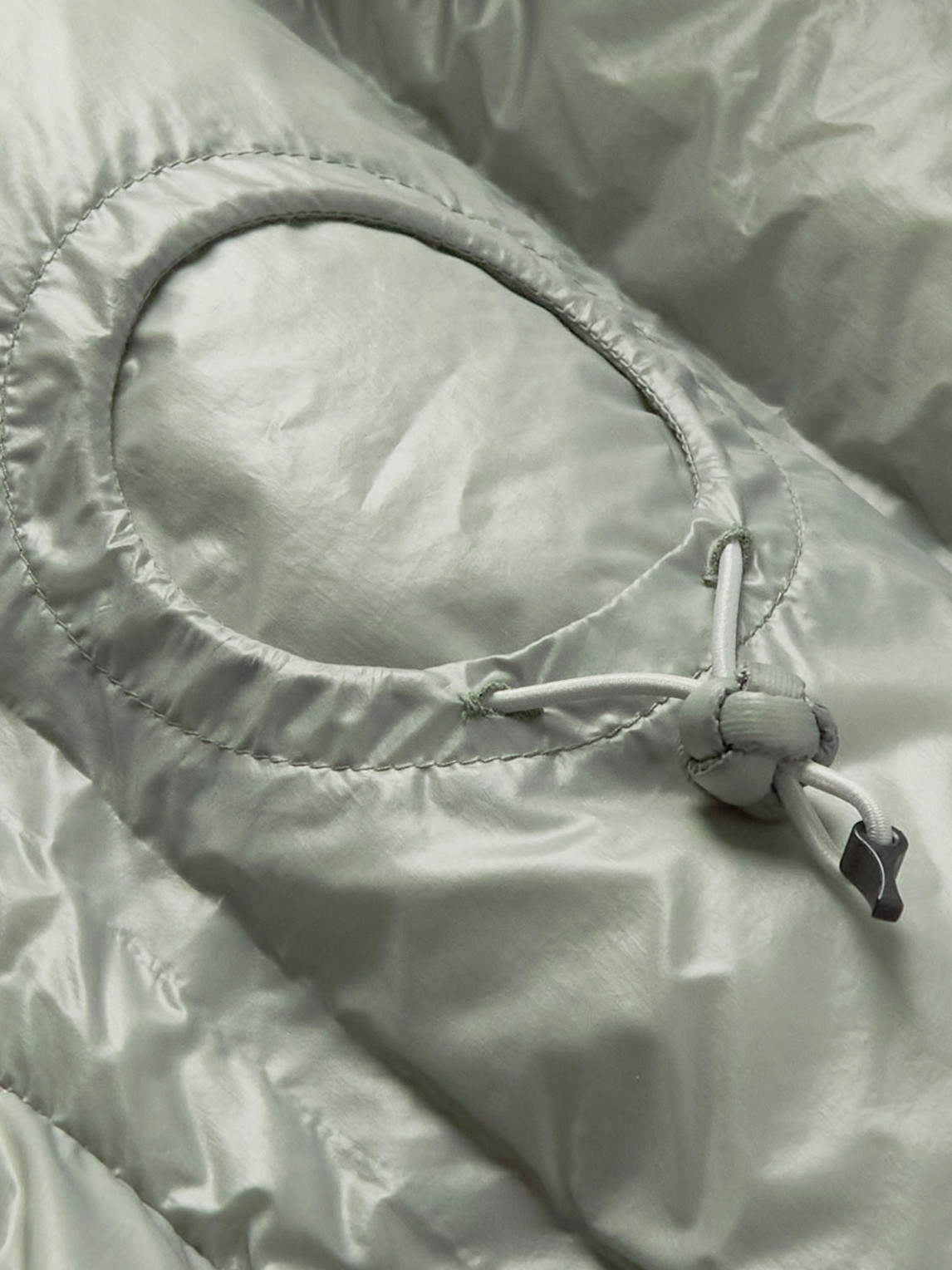 Moncler Genius Dingyun Zhang Aloby Oversized Quilted Shell Hooded Down Jacket In Gray