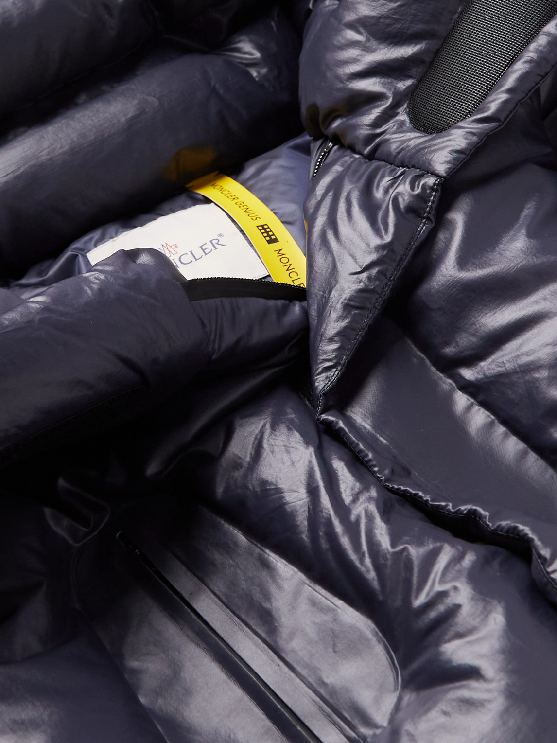 Moncler Genius Dingyun Zhang Klolk Logo-appliquéd Quilted Shell Hooded Down Jacket In Blue