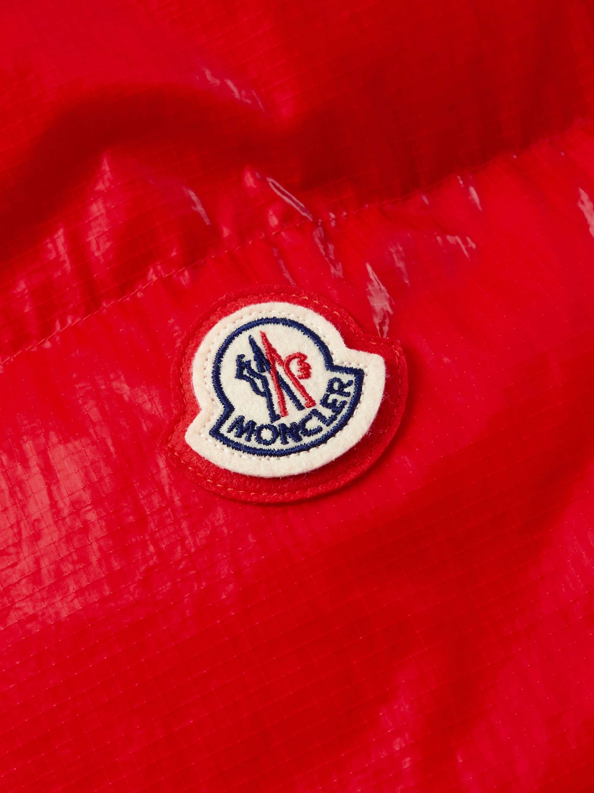 MONCLER Verdon Quilted Coated Nylon-Ripstop Down Hooded Jacket