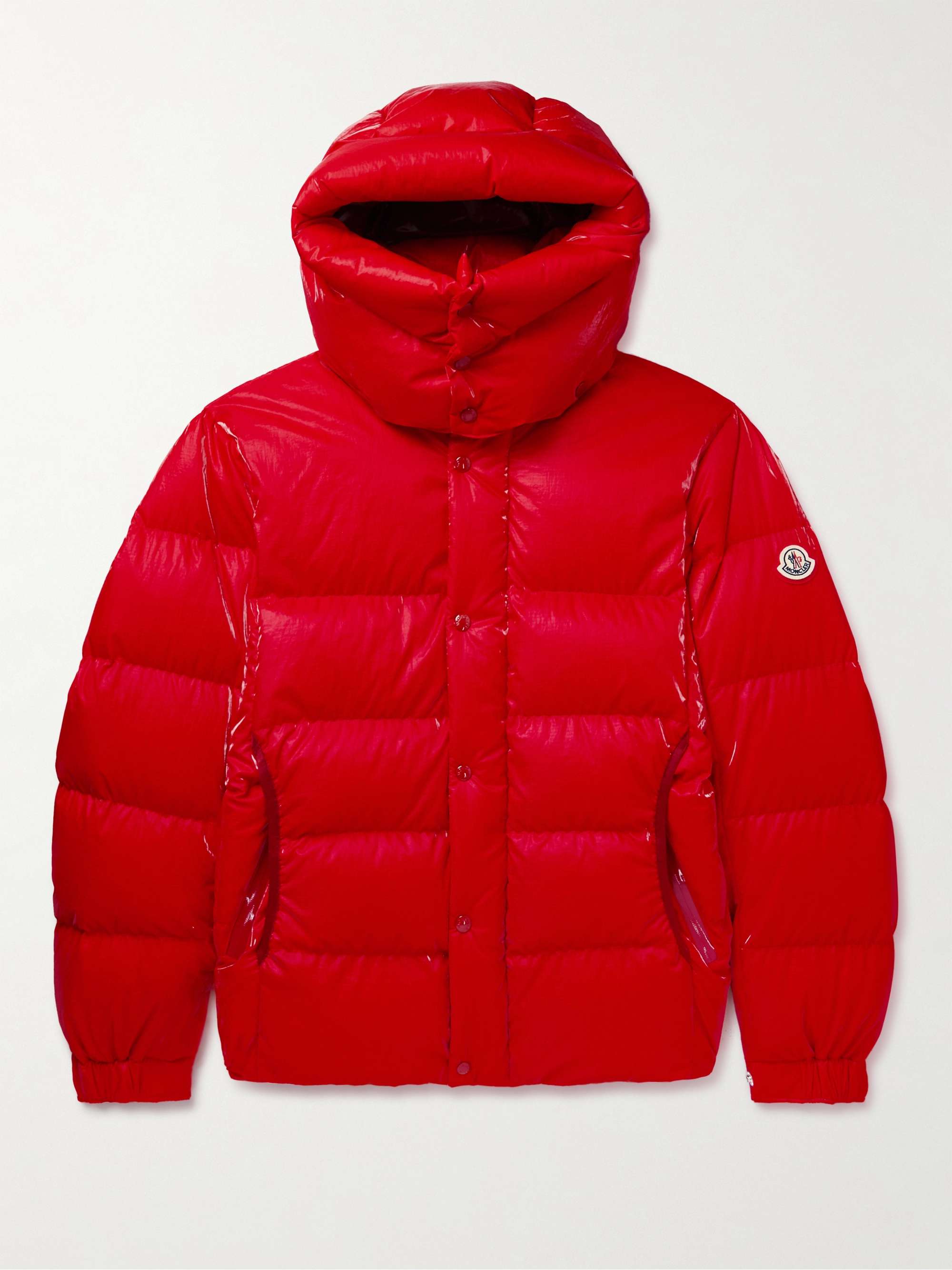 MONCLER Verdon Quilted Coated Nylon-Ripstop Down Hooded Jacket