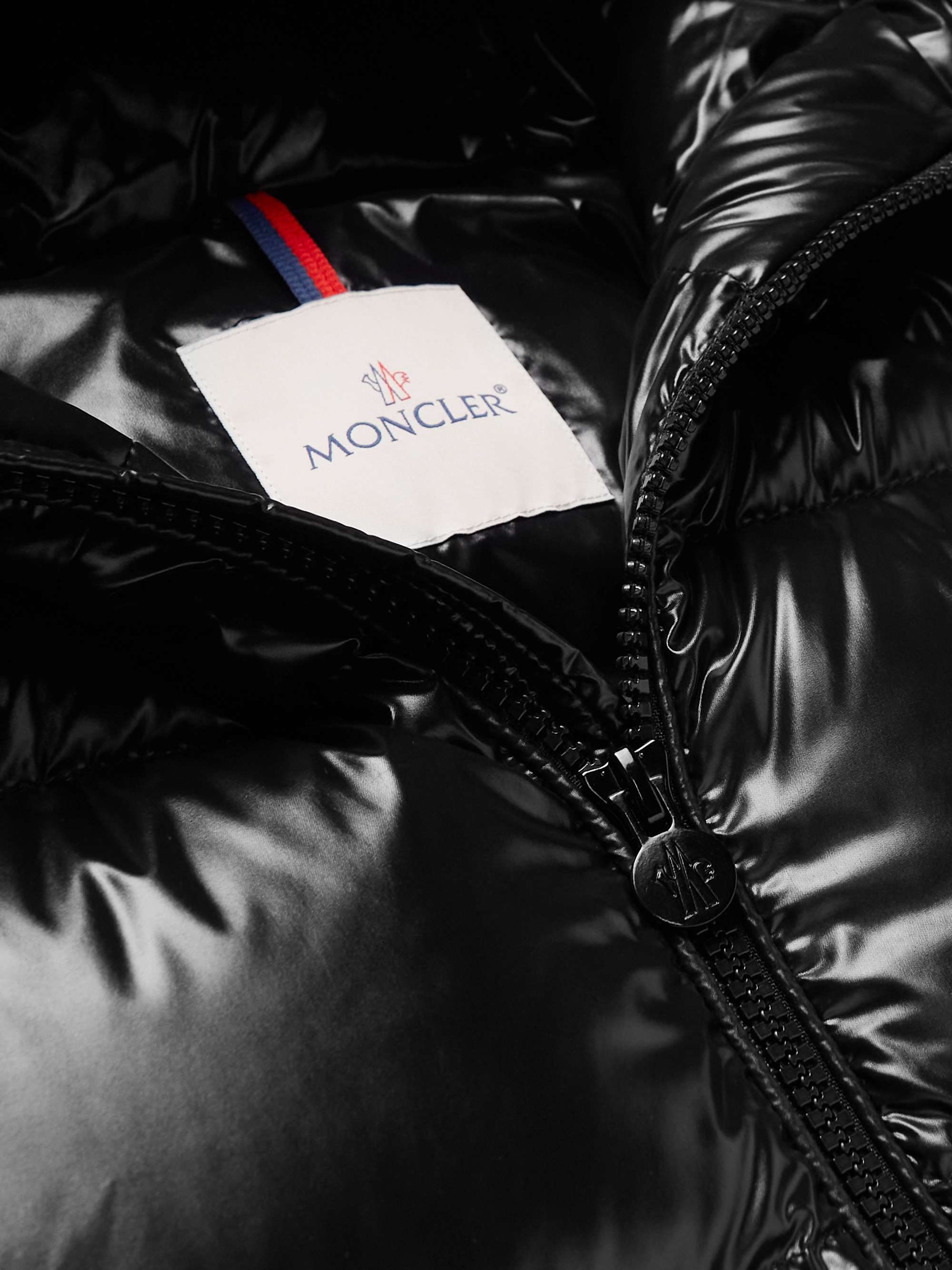 MONCLER Ecrins Quilted Shell Hooded Down Jacket