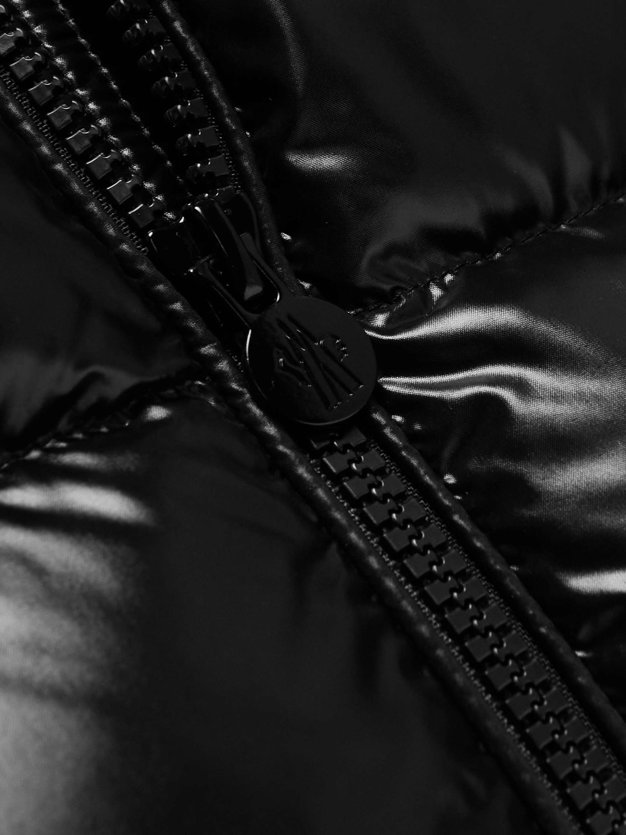 MONCLER Ecrins Quilted Shell Hooded Down Jacket
