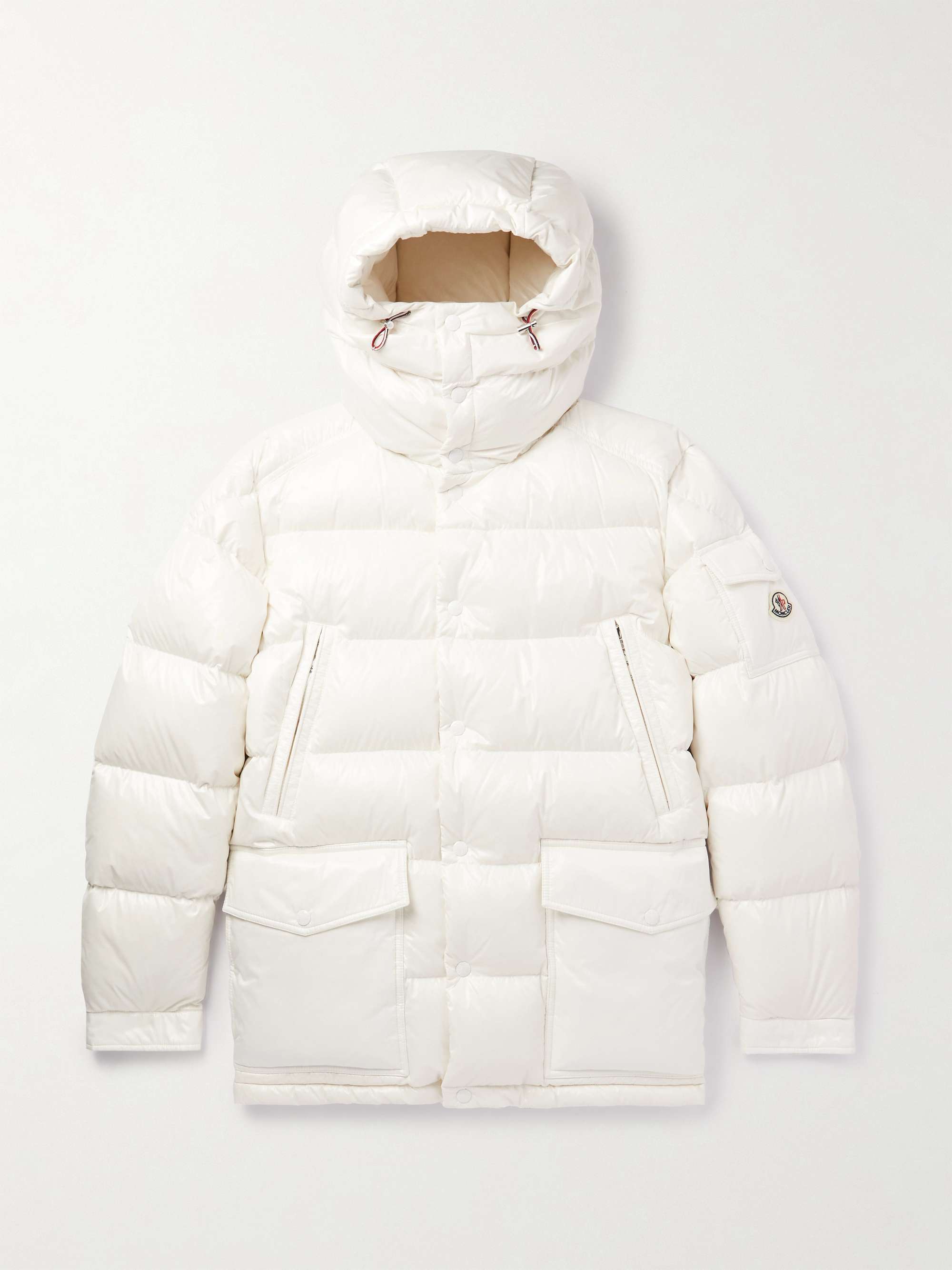 All White Moncler Jacket | tunersread.com