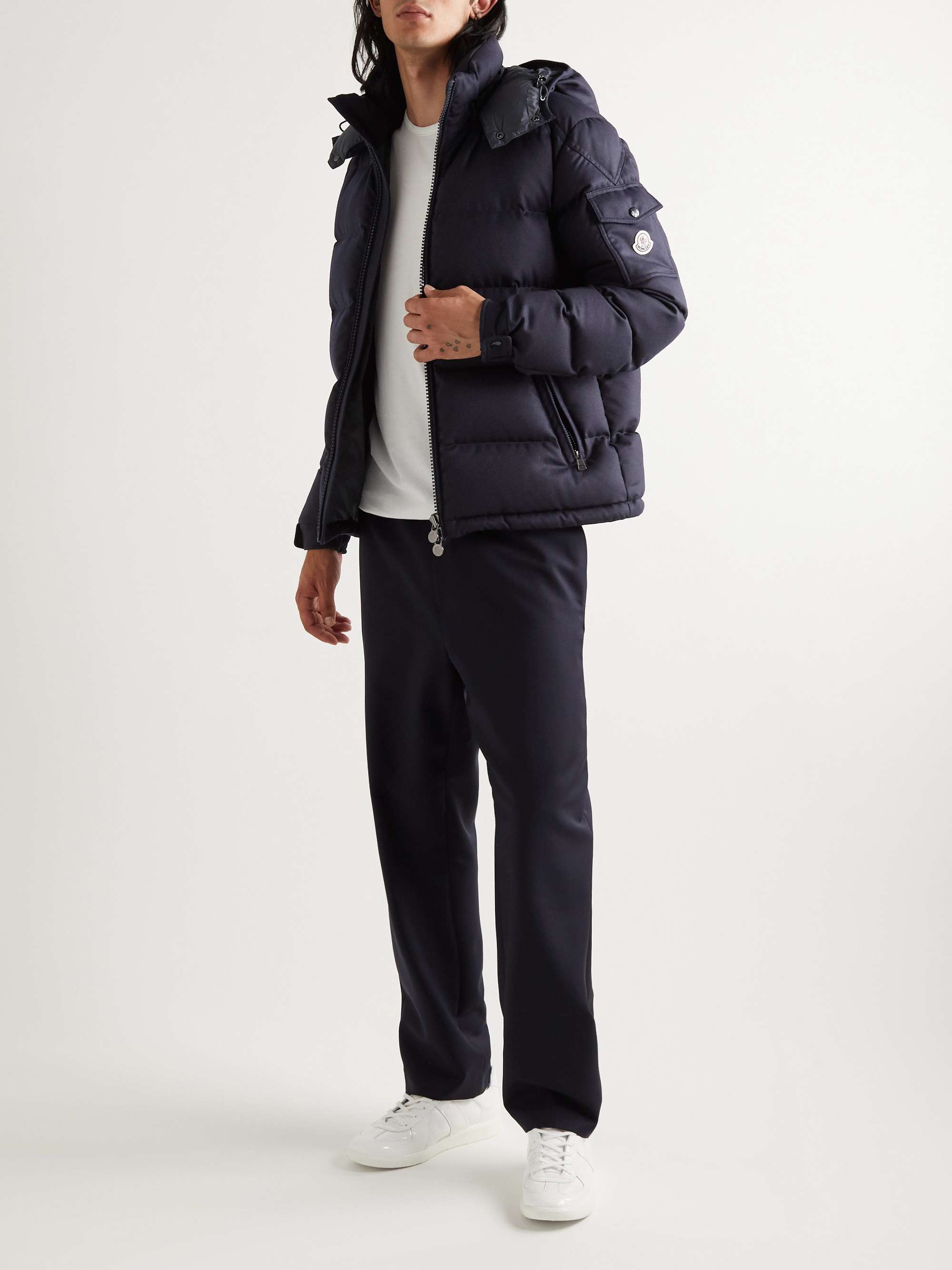 MONCLER down jacket 'Montgenevre' grey