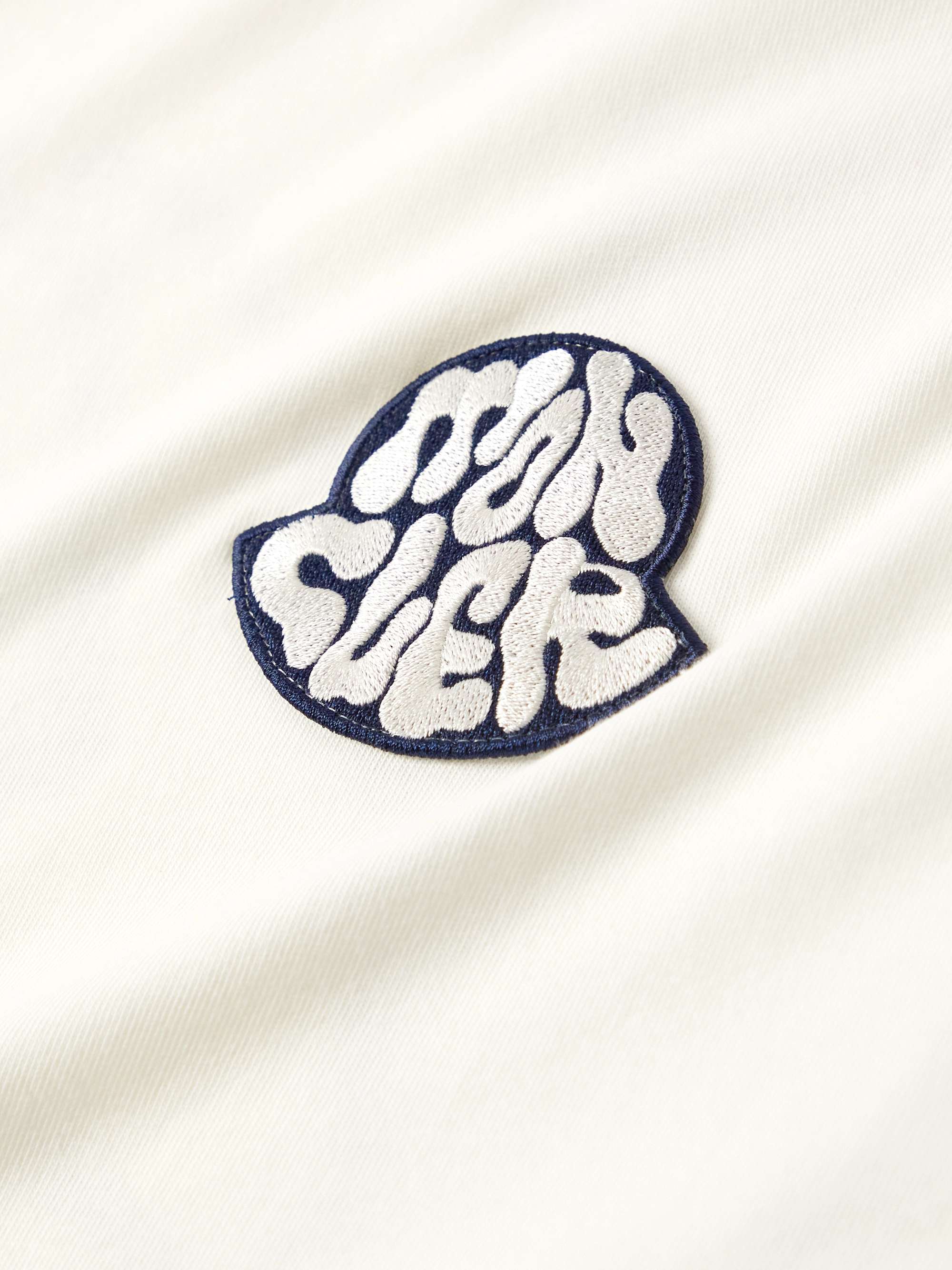 MONCLER Logo-Appliquéd Printed Cotton-Jersey T-Shirt