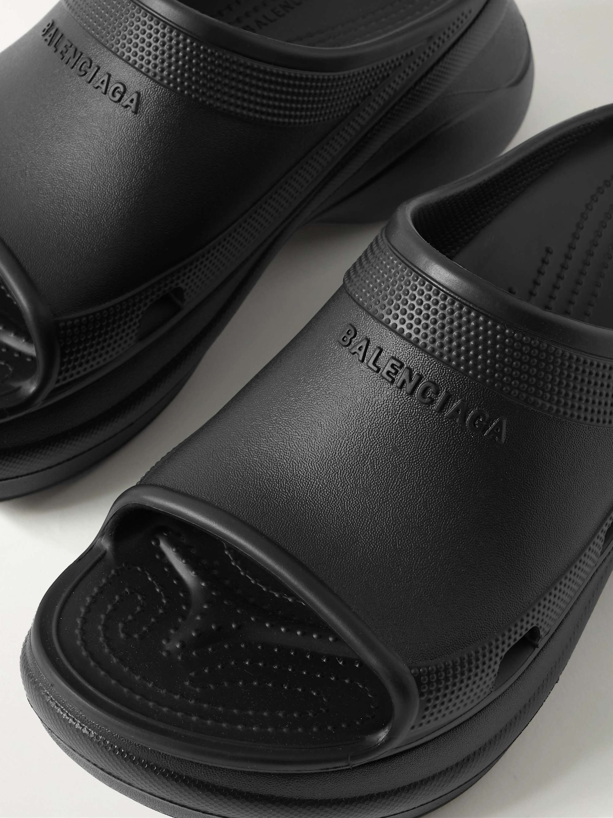 BALENCIAGA + Crocs Pool EVA Slides