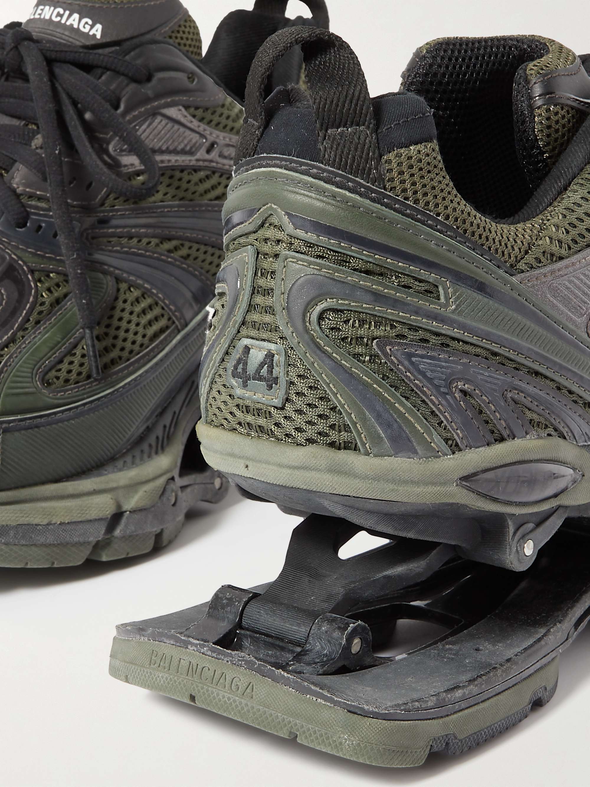 BALENCIAGA X-Pander Mesh and Nylon Sneakers