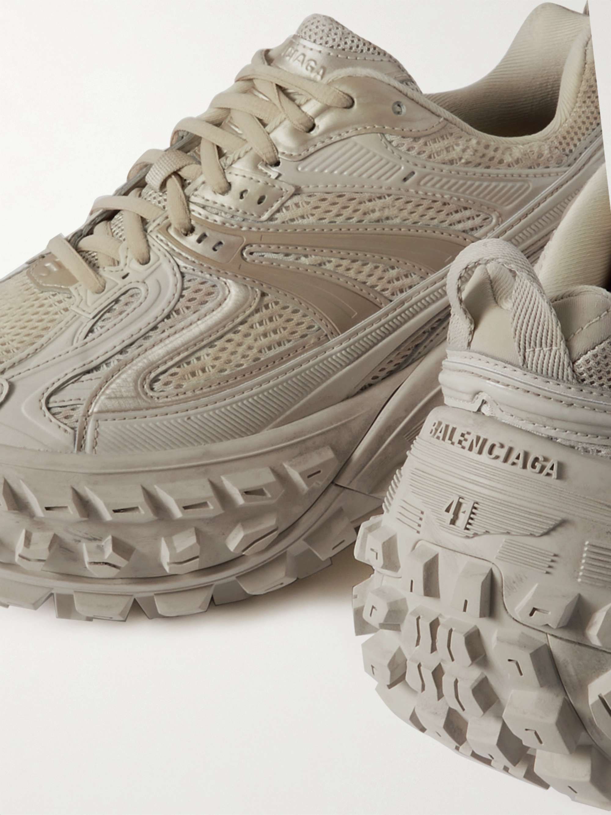 BALENCIAGA Bouncer Mesh and Rubber Sneakers for Men | MR PORTER