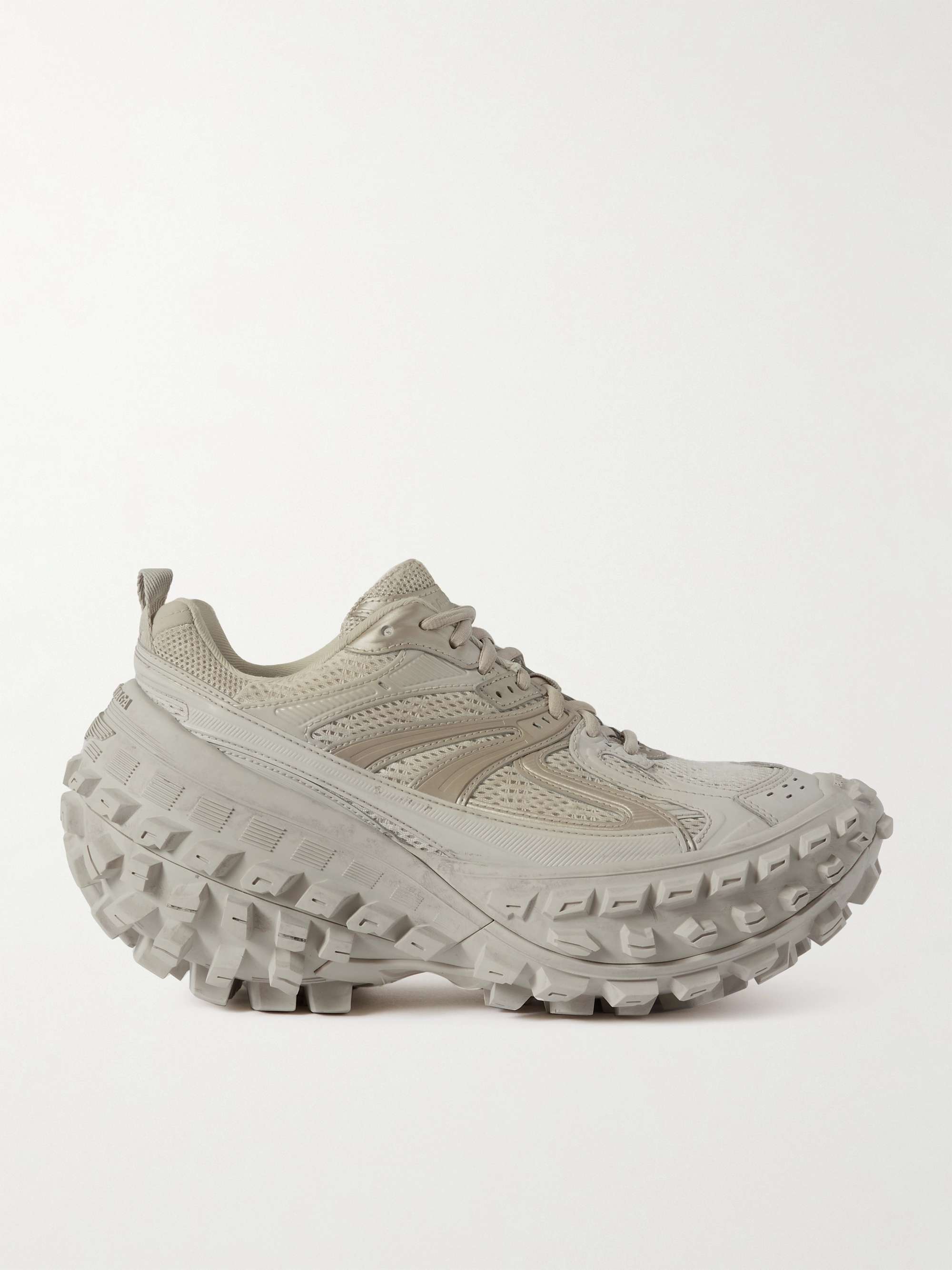 jern smør Badekar BALENCIAGA Bouncer Mesh and Rubber Sneakers for Men | MR PORTER