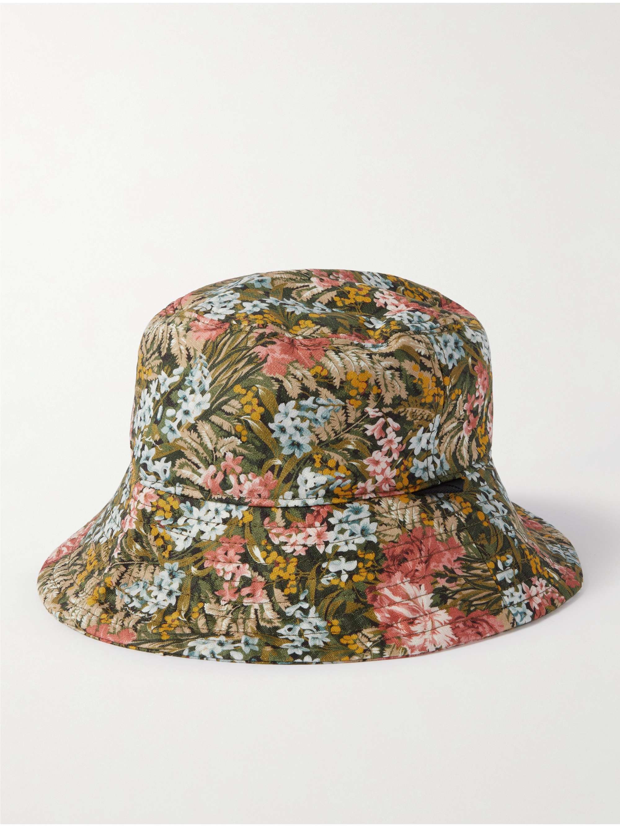 ERDEM Floral-Print Cotton-Blend Canvas Bucket Hat