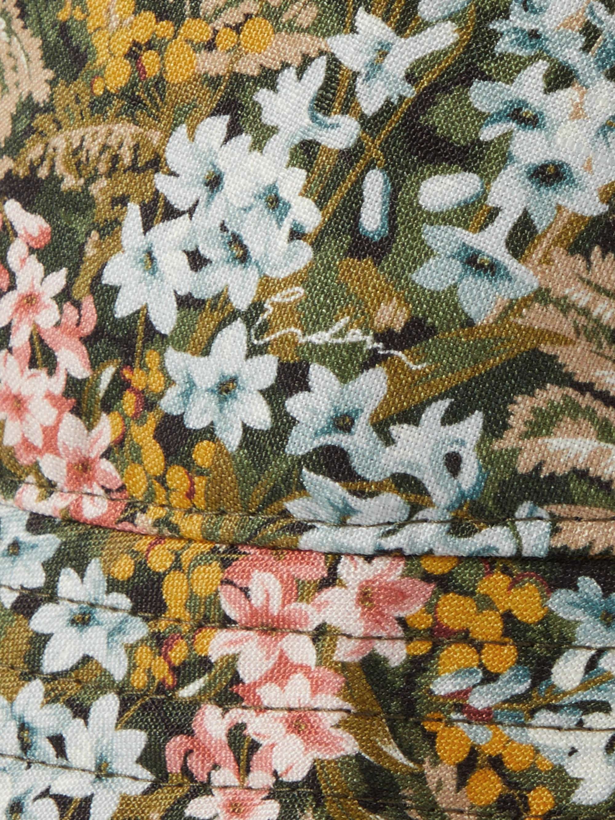 ERDEM Floral-Print Cotton-Blend Canvas Bucket Hat