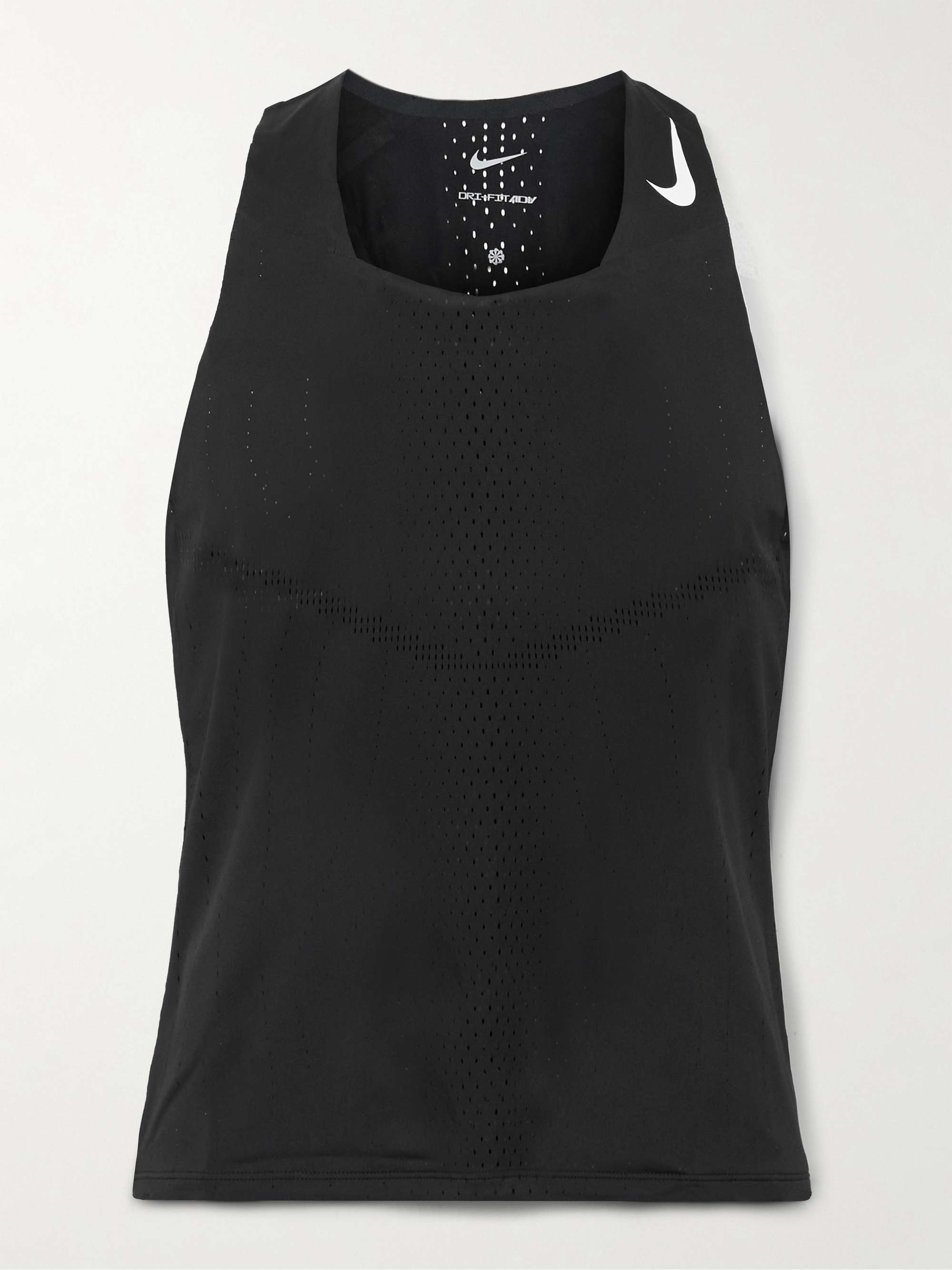 NIKE RUNNING AeroSwift Perforated Dri-FIT ADV Tank Top for Men