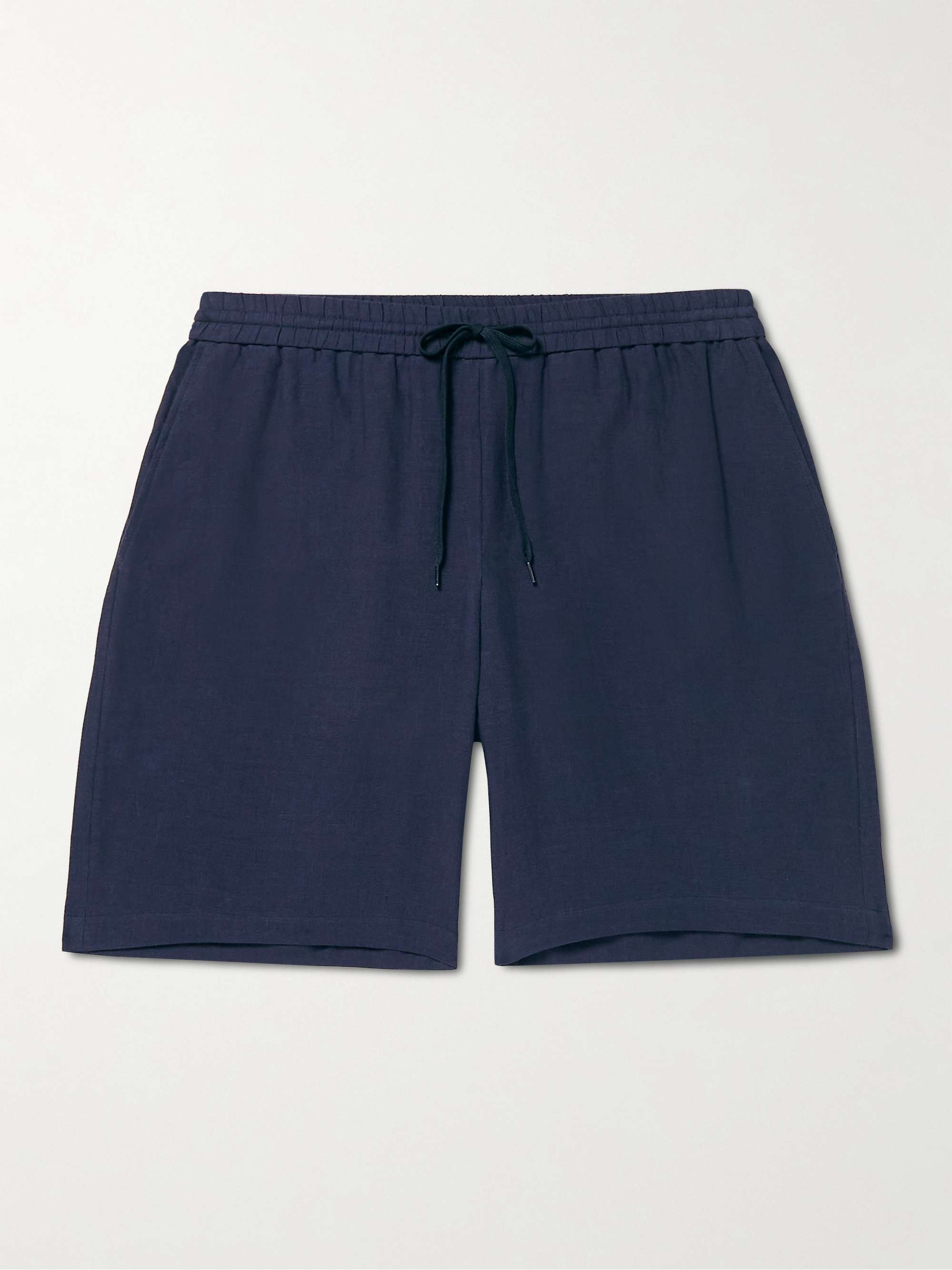 DE BONNE FACTURE Wide-Leg Linen Drawstring Shorts for Men | MR PORTER