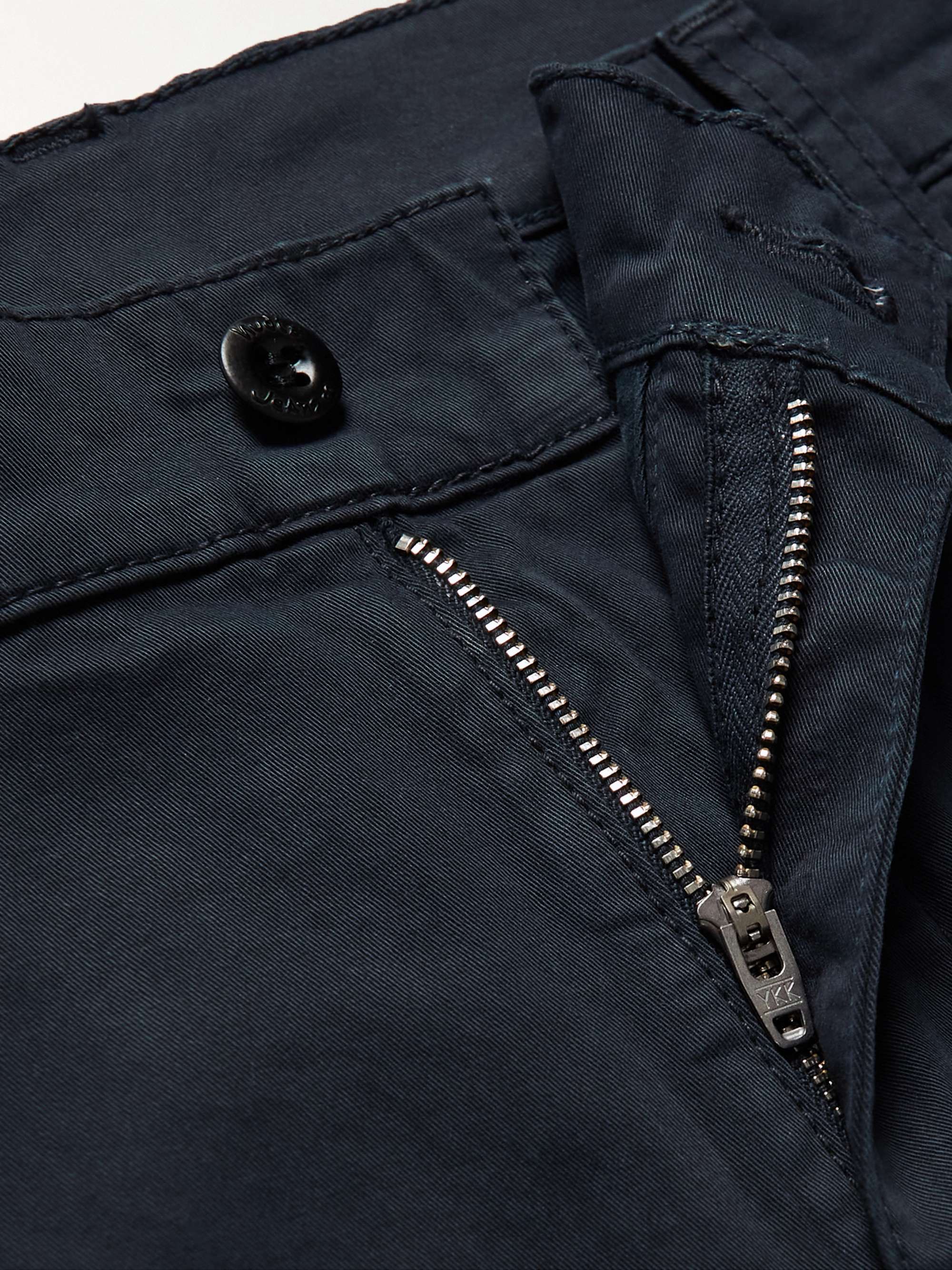 NUDIE JEANS Easy Alvin Slim-Fit Organic Cotton-Blend Trousers
