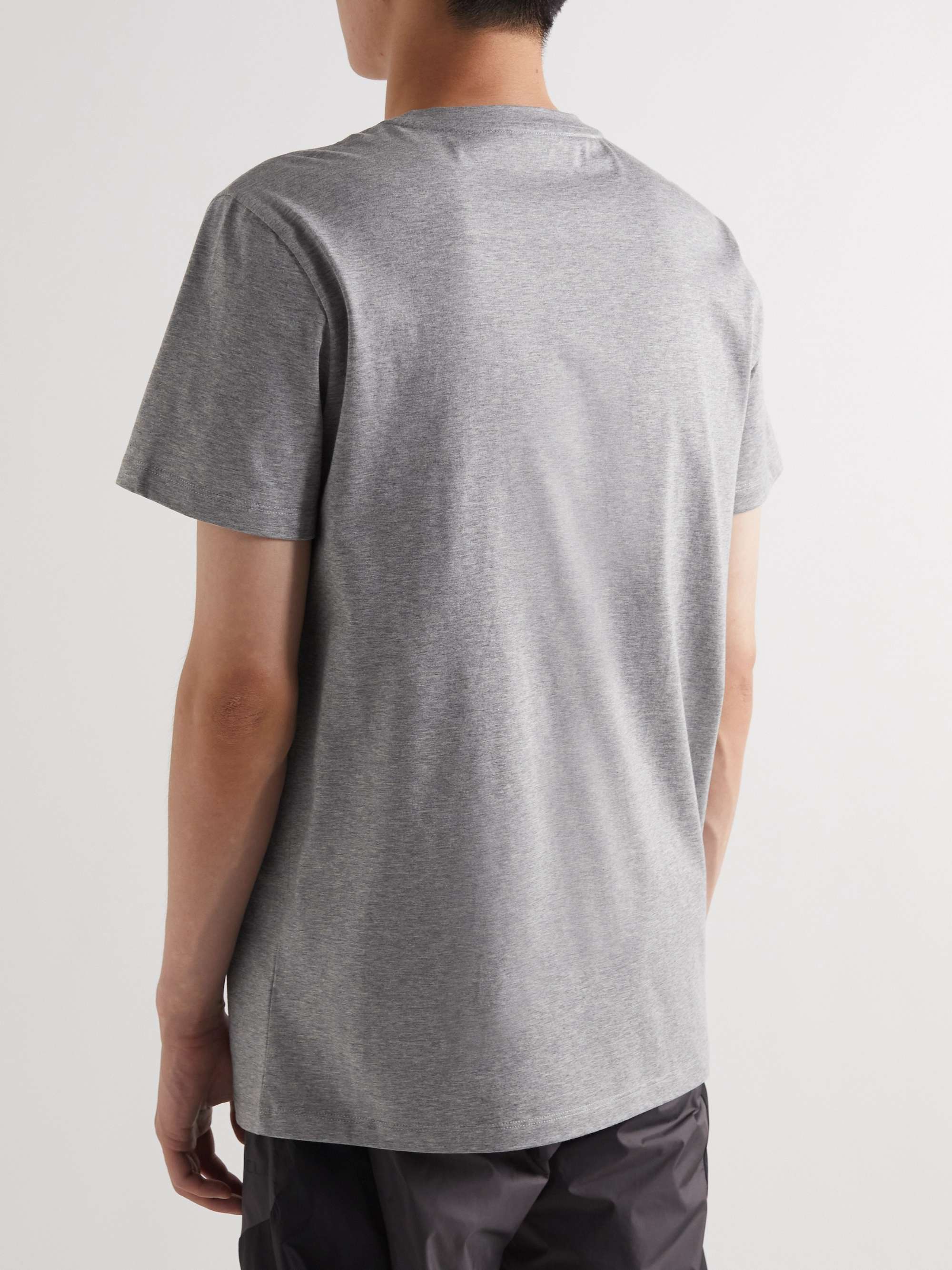 MONCLER Logo-Appliquéd Cotton-Jersey T-Shirt