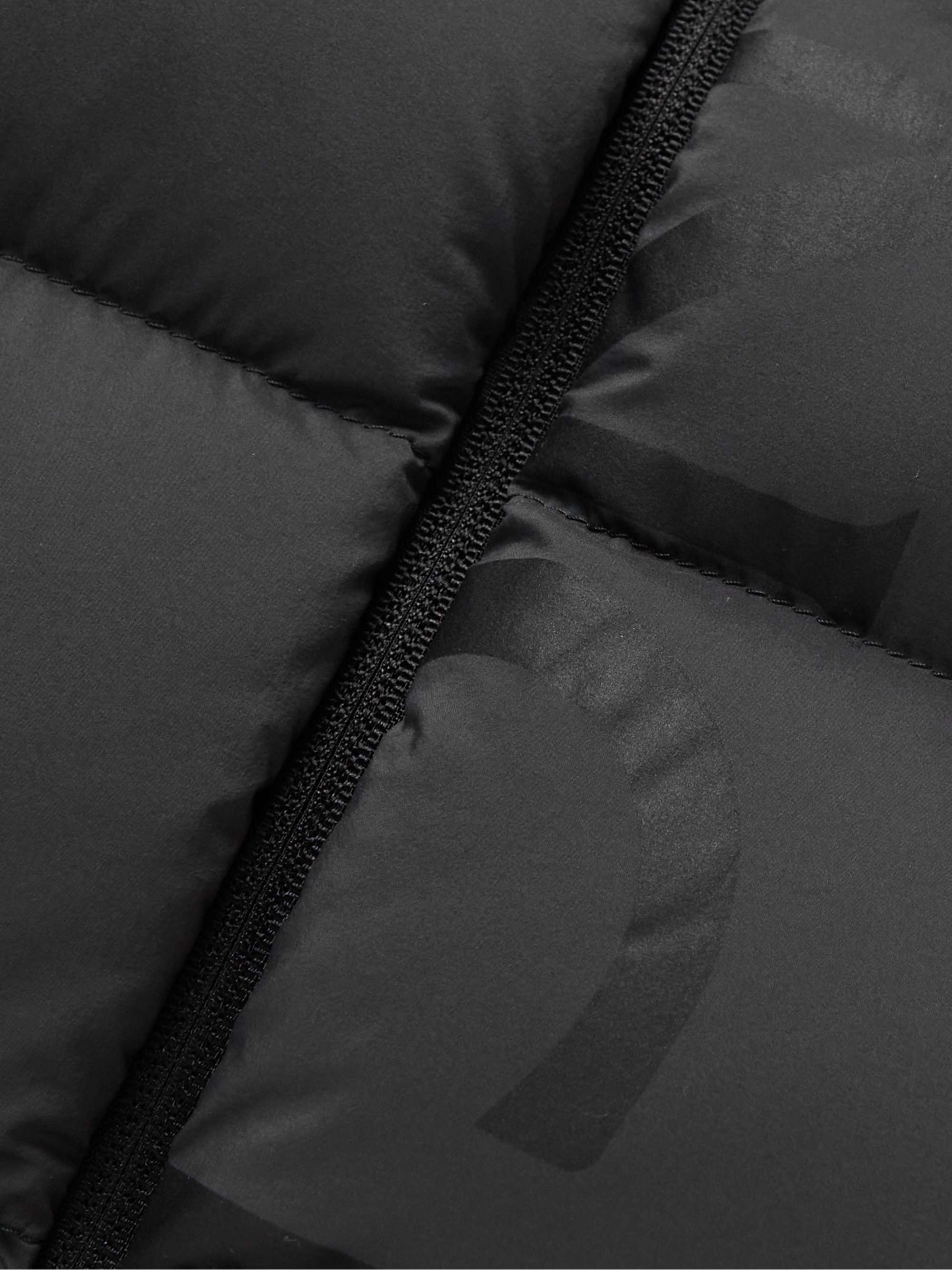 MONCLER Logo-Print Quilted Nylon Down Gilet