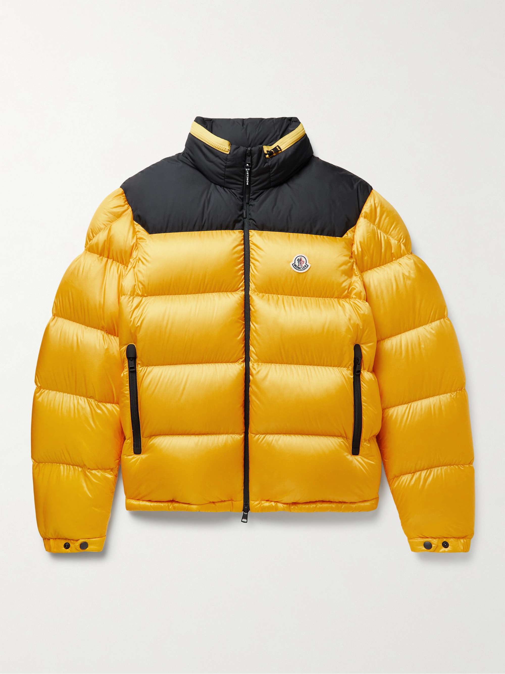 Yellow Anterne Short Down Jacket Short Down Jackets For Women Moncler ...