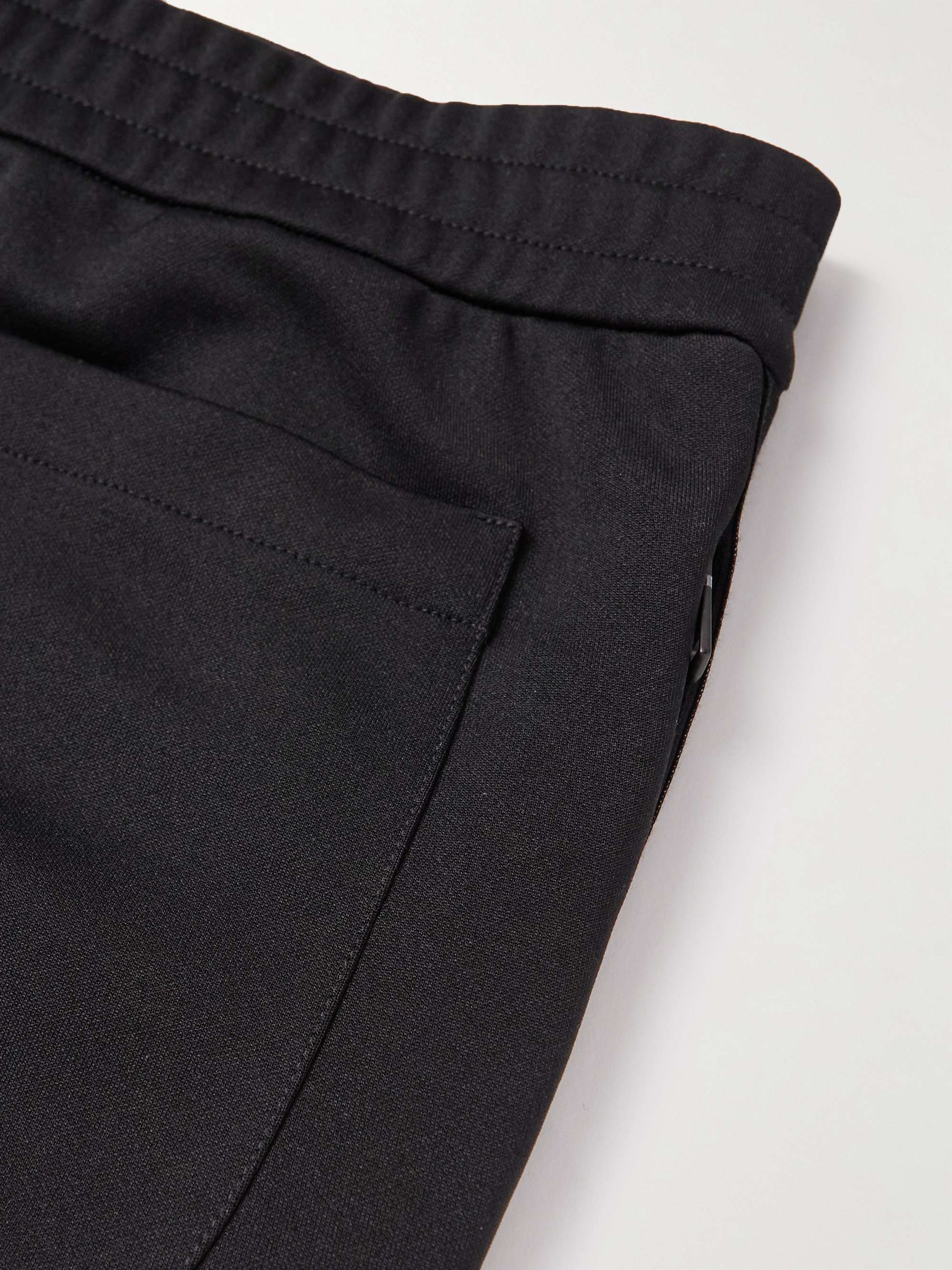 MONCLER Tapered Embellished Jersey Sweatpants
