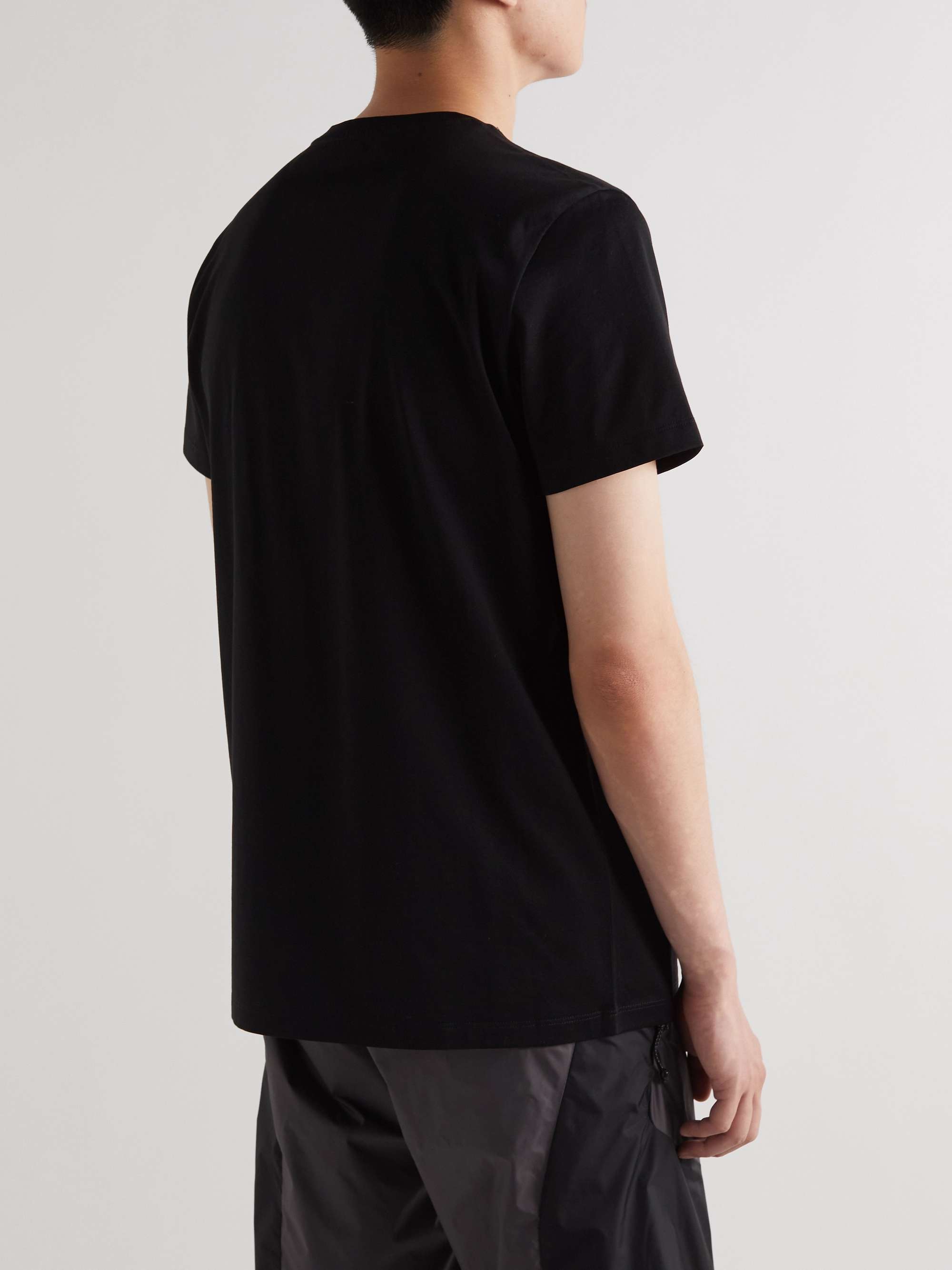 MONCLER Logo-Appliquéd Cotton-Jersey T-Shirt