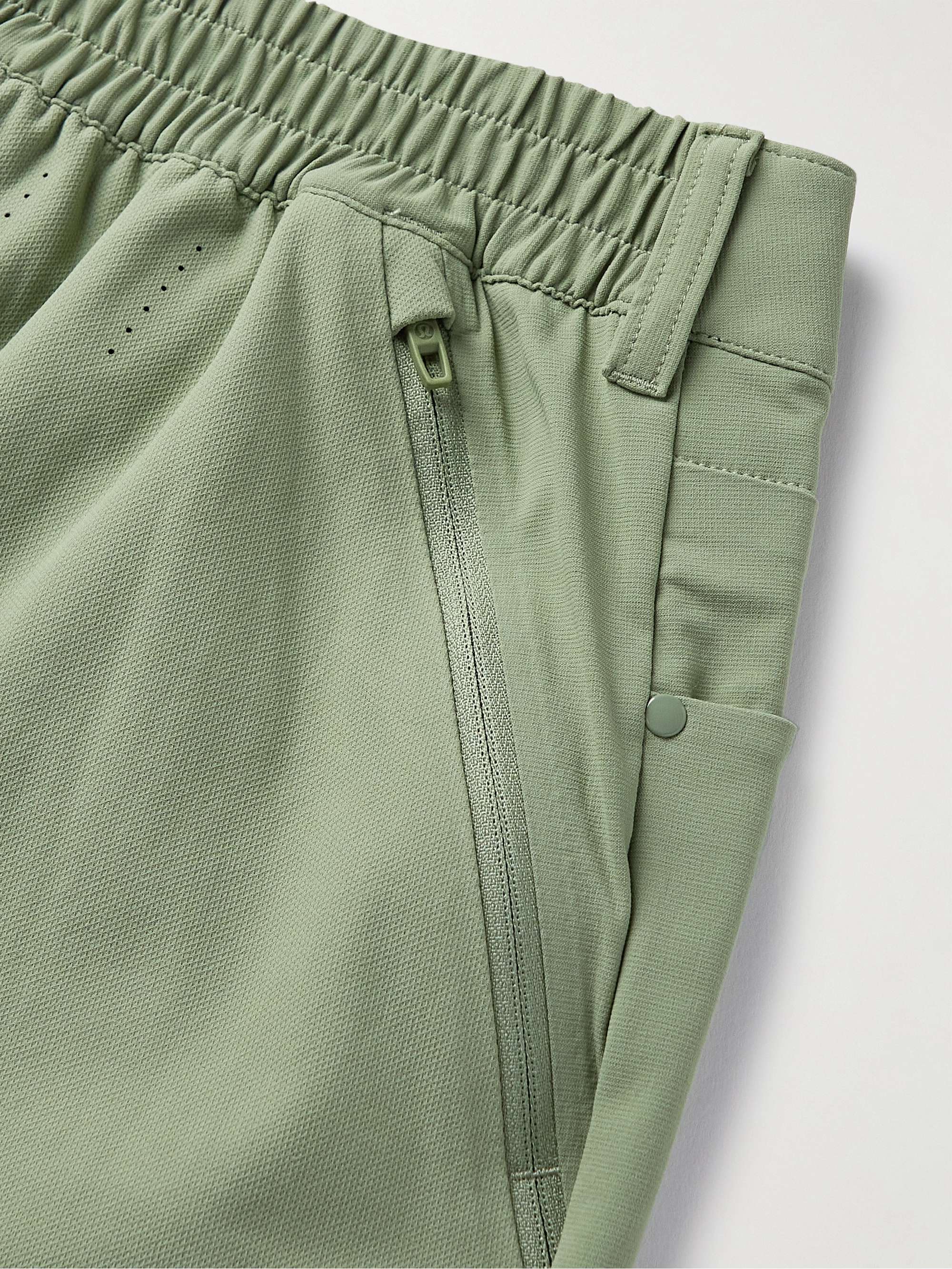 LULULEMON Q222 StraightLeg Panelled StretchNylon Trousers for Men