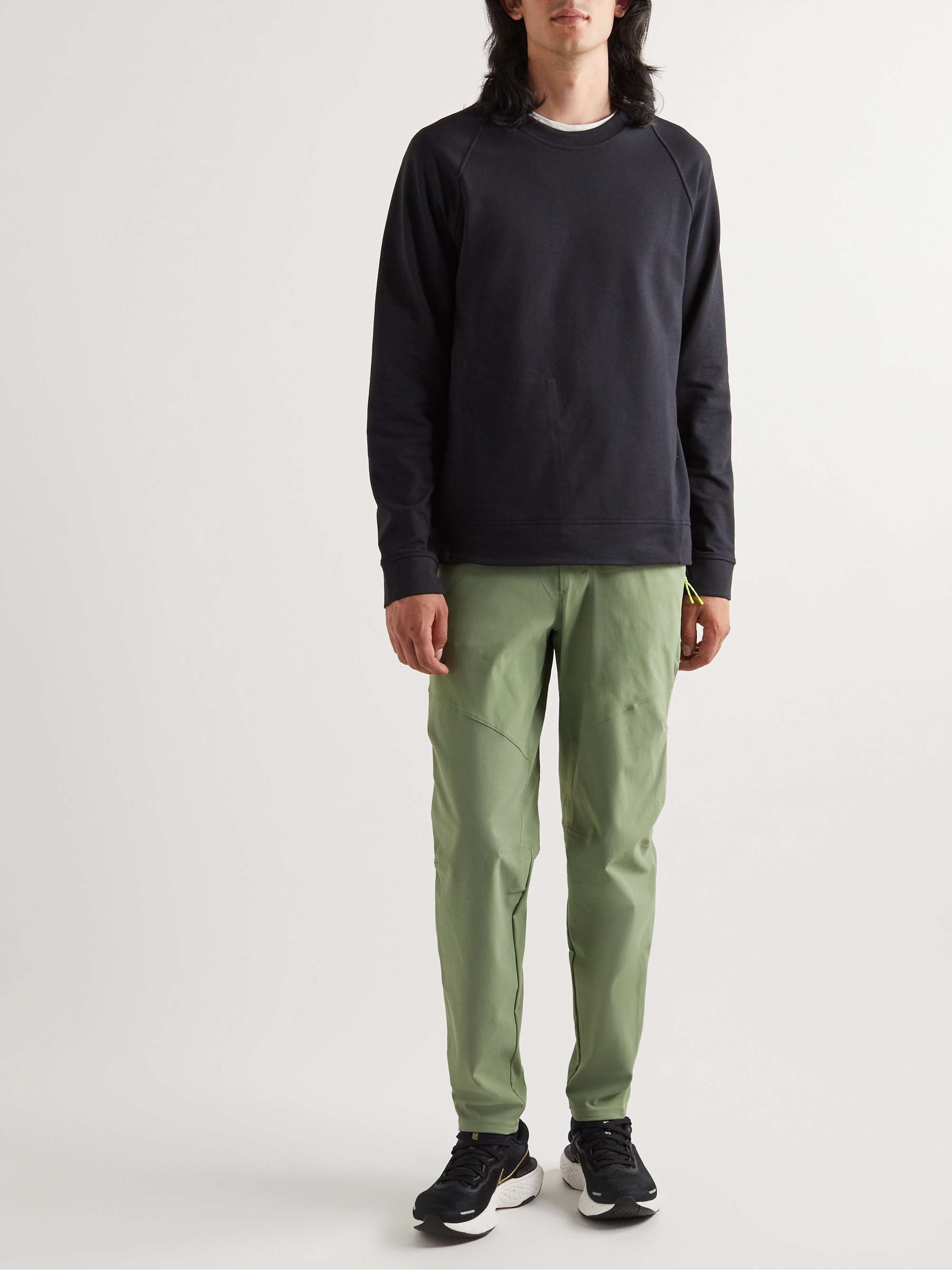 LULULEMON Q222 StraightLeg Panelled StretchNylon Trousers for Men