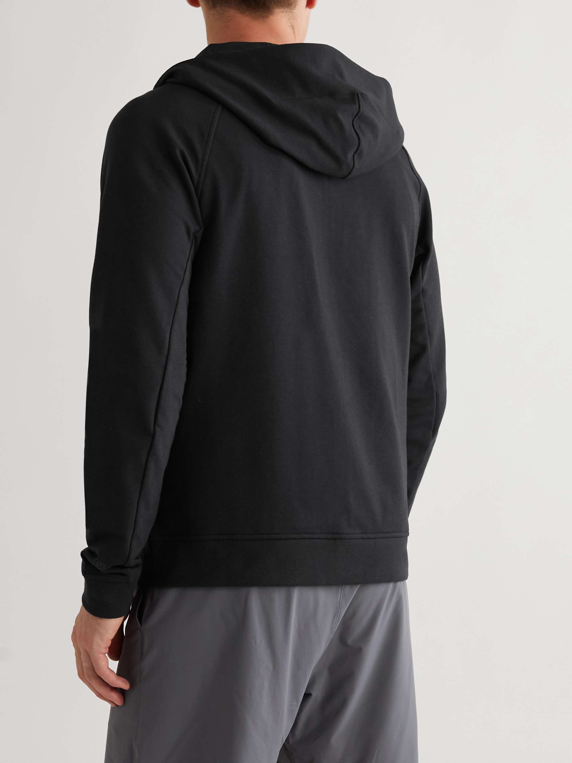 LULULEMON City Sweat Stretch-Jersey Zip-Up Hoodie