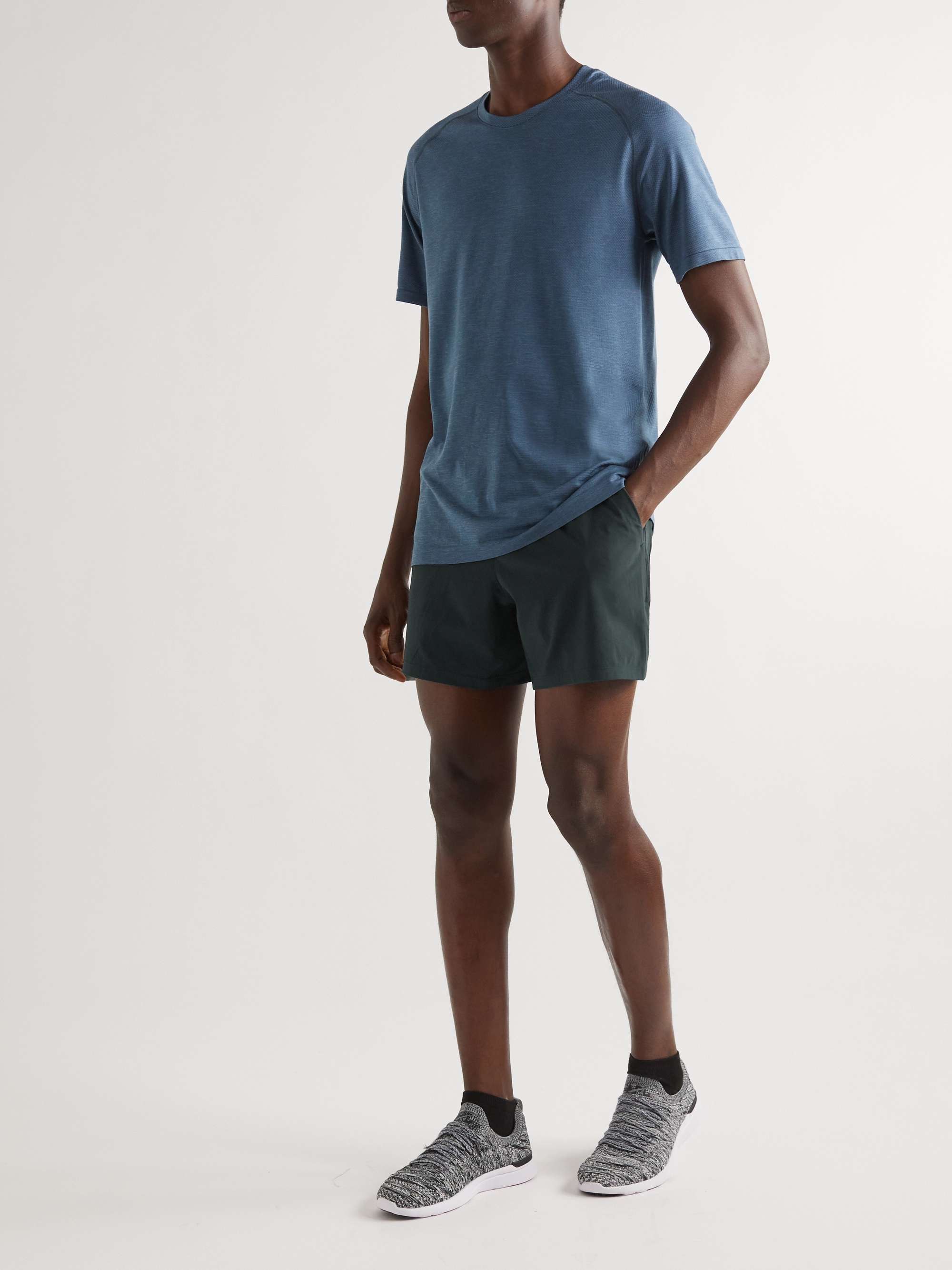 LULULEMON Outpacer 5" Straight-Leg Recycled Stretch-Shell Shorts
