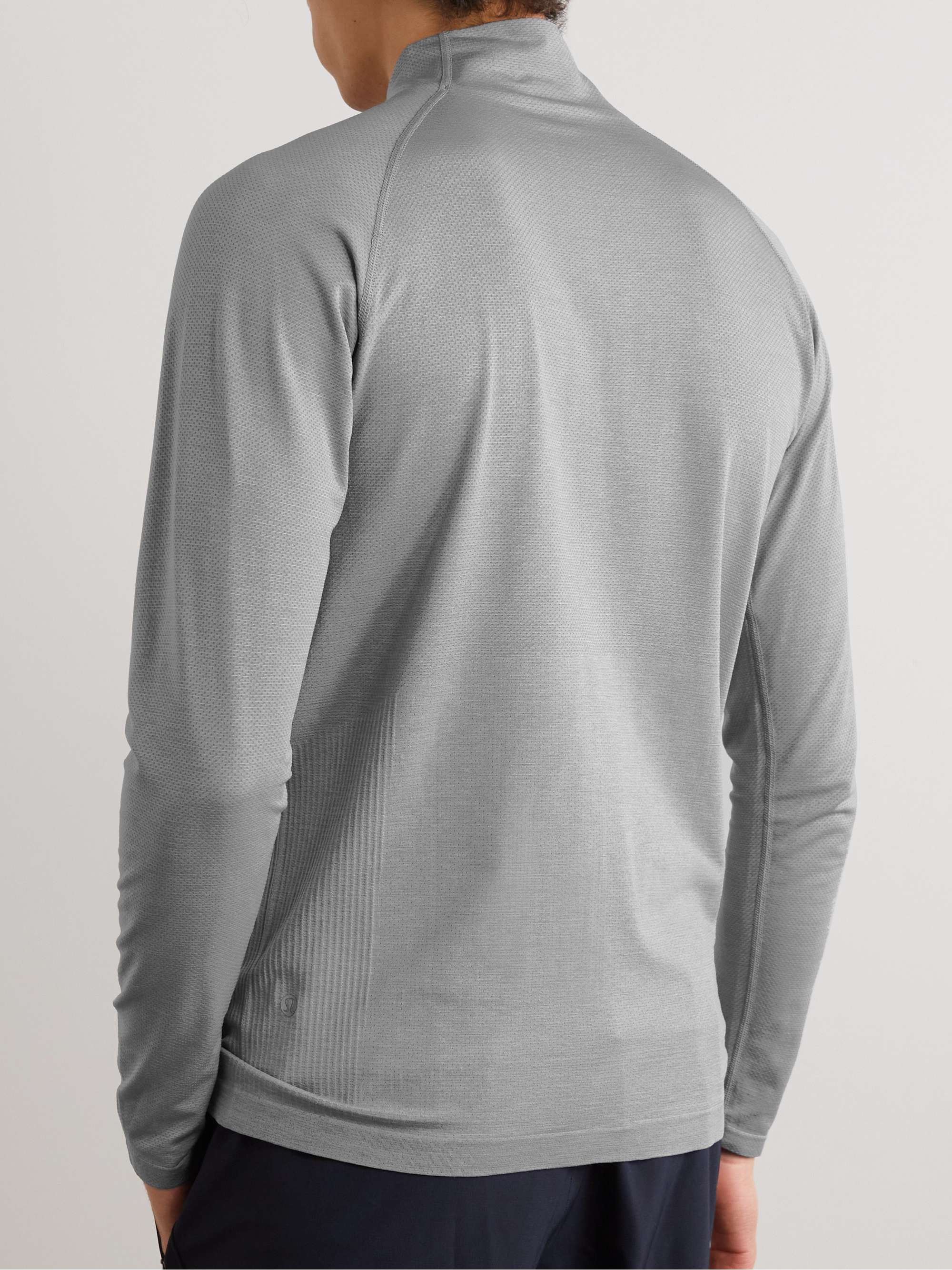 LULULEMON Metal Vent 2.0 Slim-Fit Stretch-Jersey Half-Zip Top
