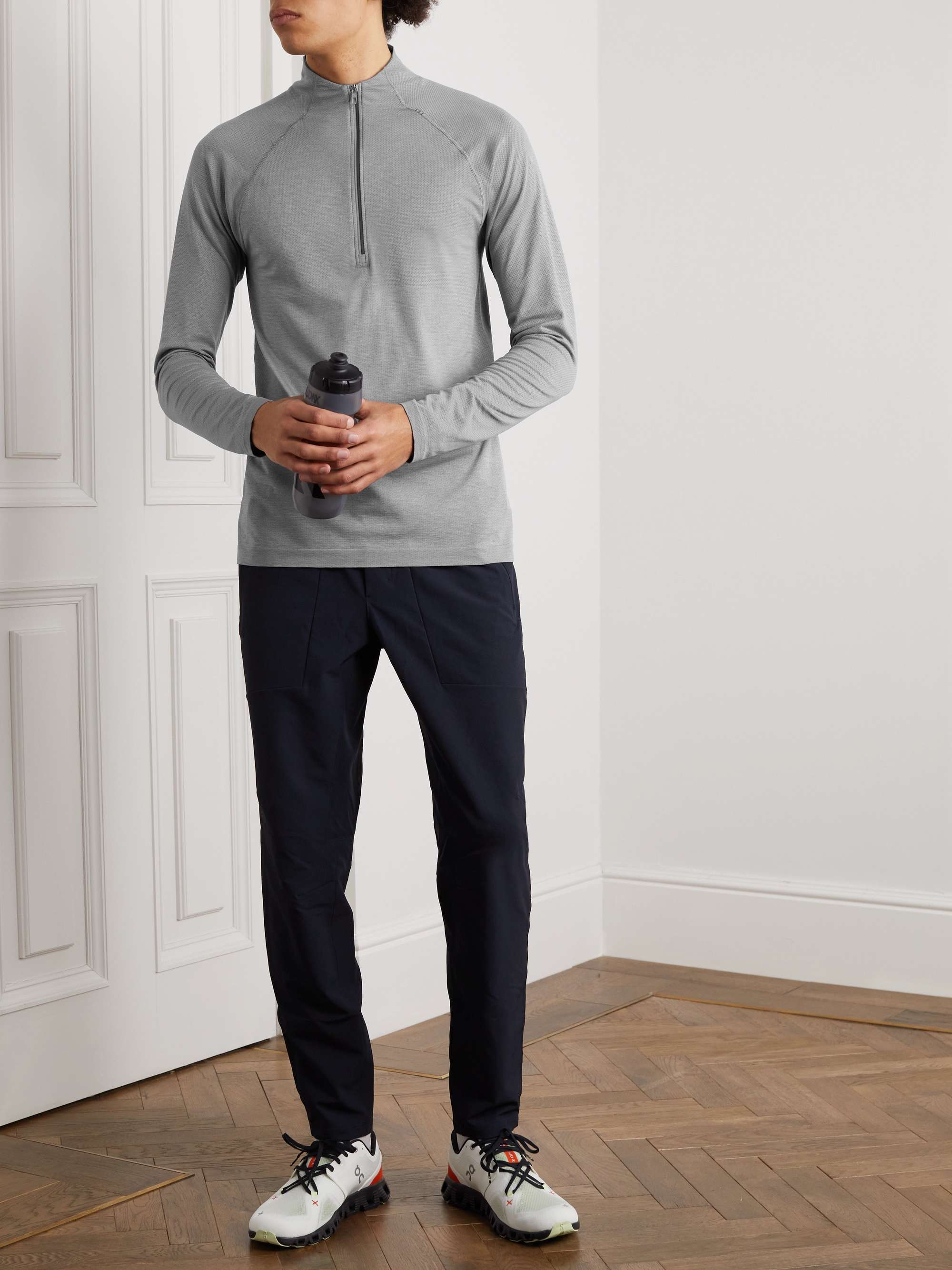 LULULEMON Metal Vent 2.0 Slim-Fit Stretch-Jersey Half-Zip Top