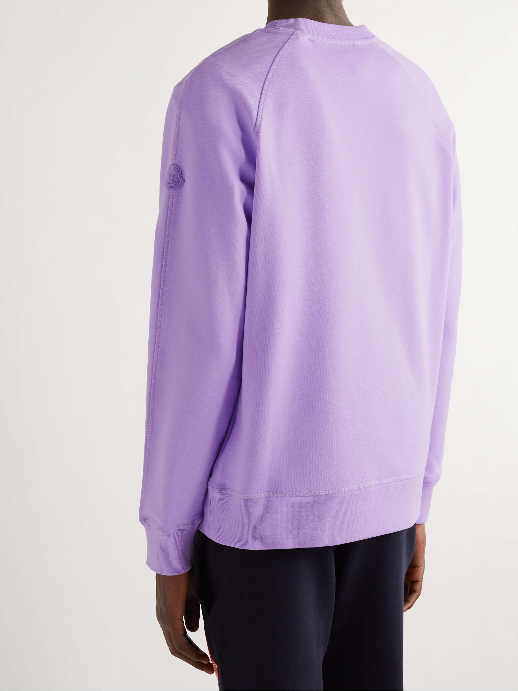 MONCLER GENIUS 2 Moncler 1952 Logo-Flocked Cotton-Jersey