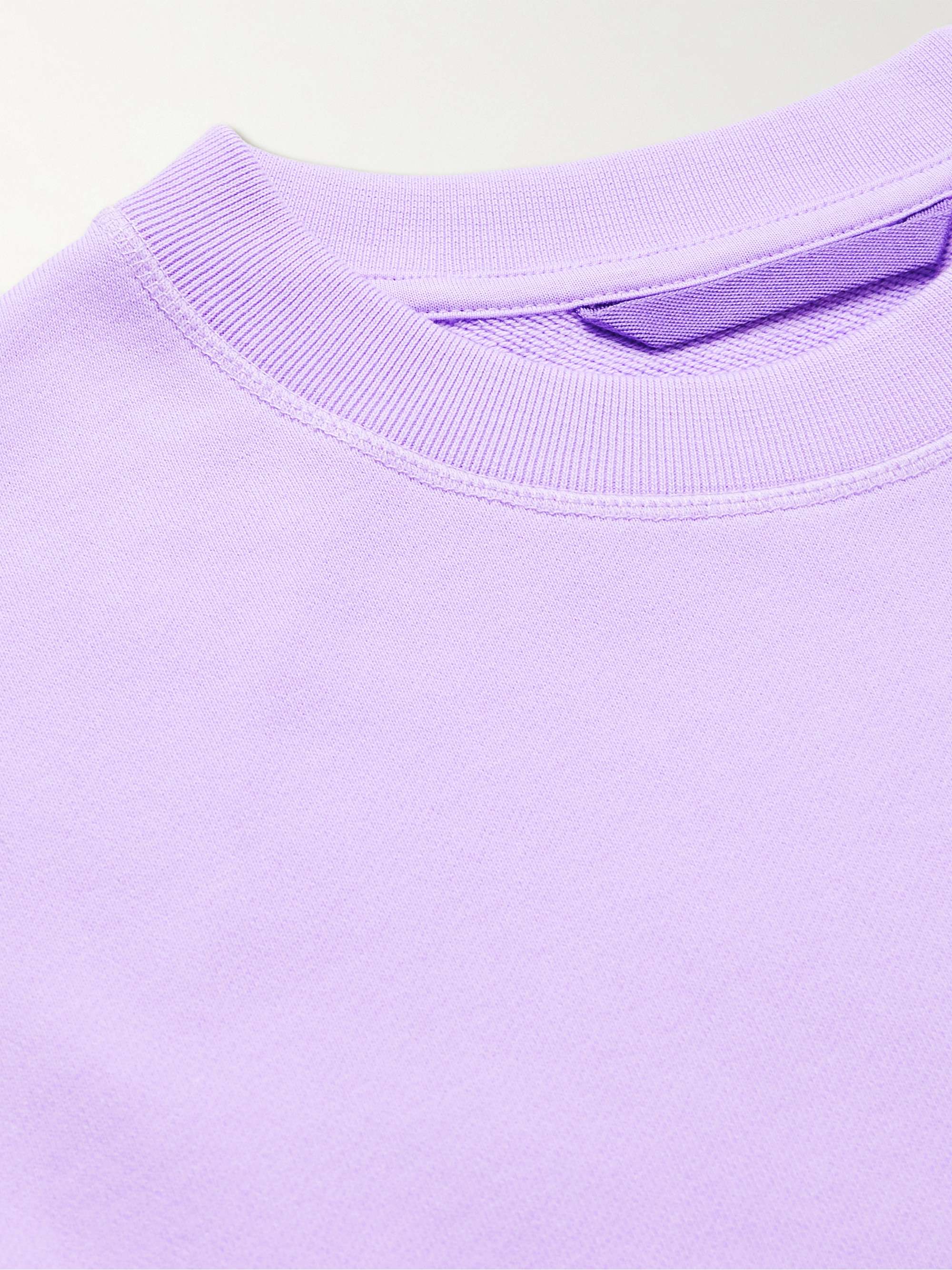 MONCLER GENIUS 2 Moncler 1952 Logo-Flocked Cotton-Jersey MONCLER GENIUS 2 Moncler 1952 Logo-Flocked Cotton-Jersey
