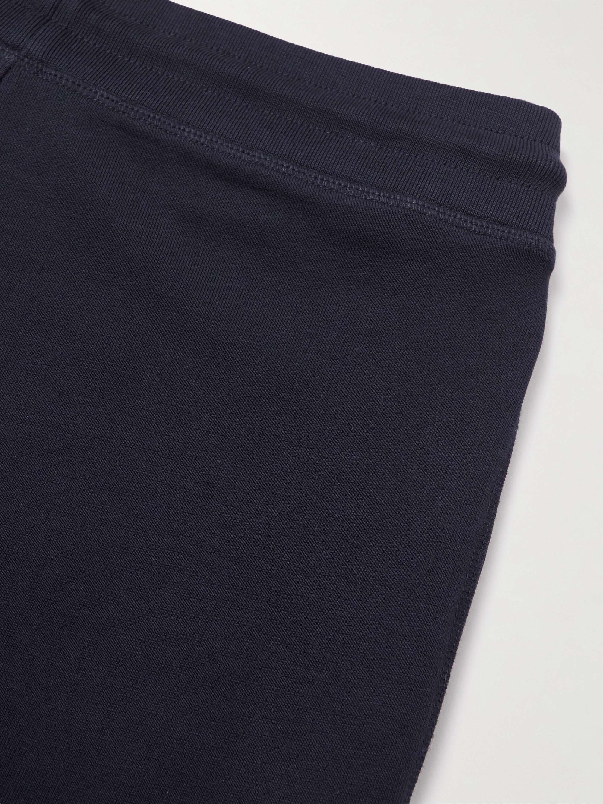 MONCLER GENIUS 2 Moncler 1952 Tapered Logo-Appliquéd Cotton MONCLER GENIUS 2 Moncler 1952 Tapered Logo-Appliquéd Cotton