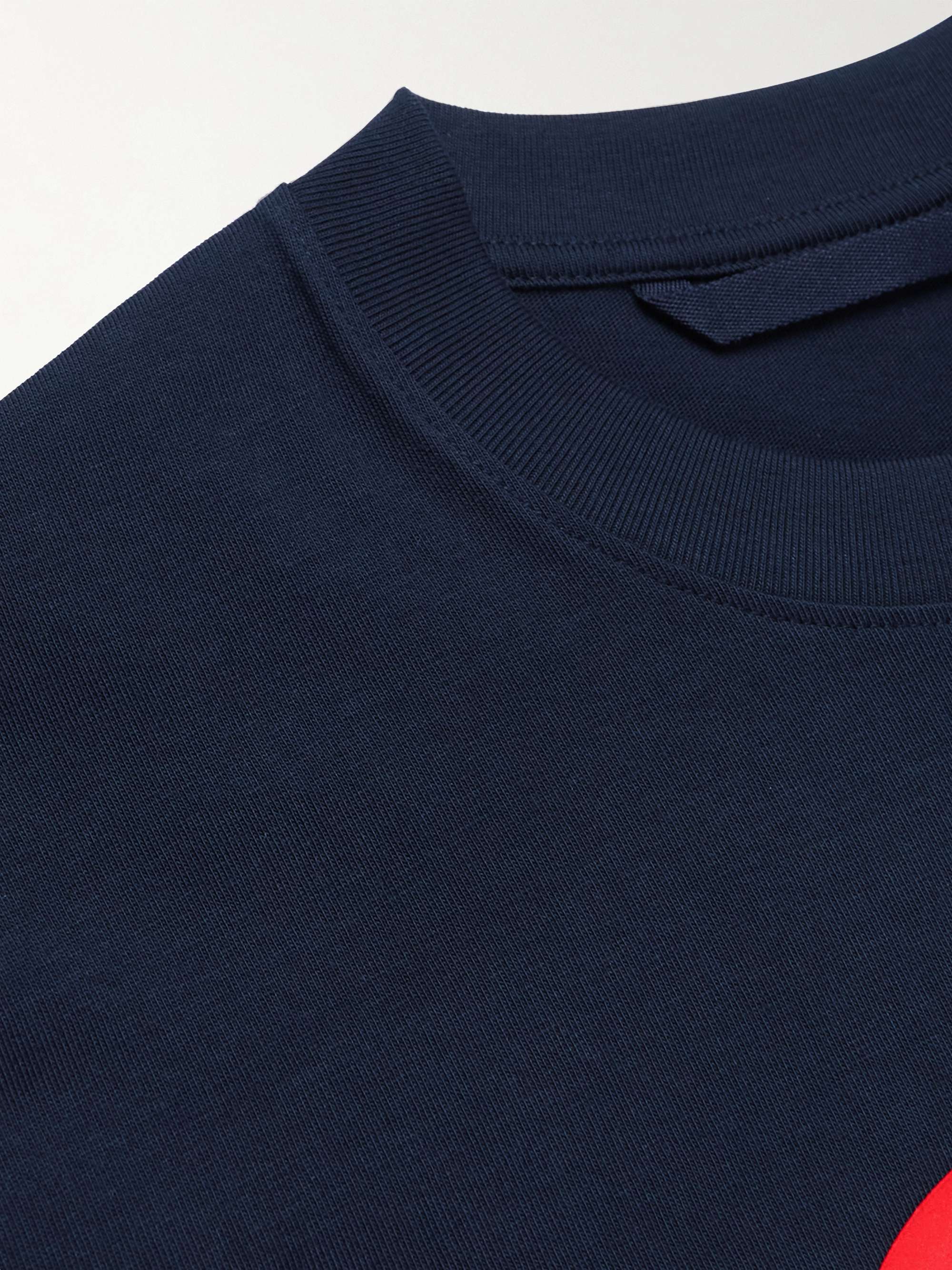 MONCLER GENIUS 2 Moncler 1952 Logo-Print Cotton-Jersey T MONCLER GENIUS 2 Moncler 1952 Logo-Print Cotton-Jersey T