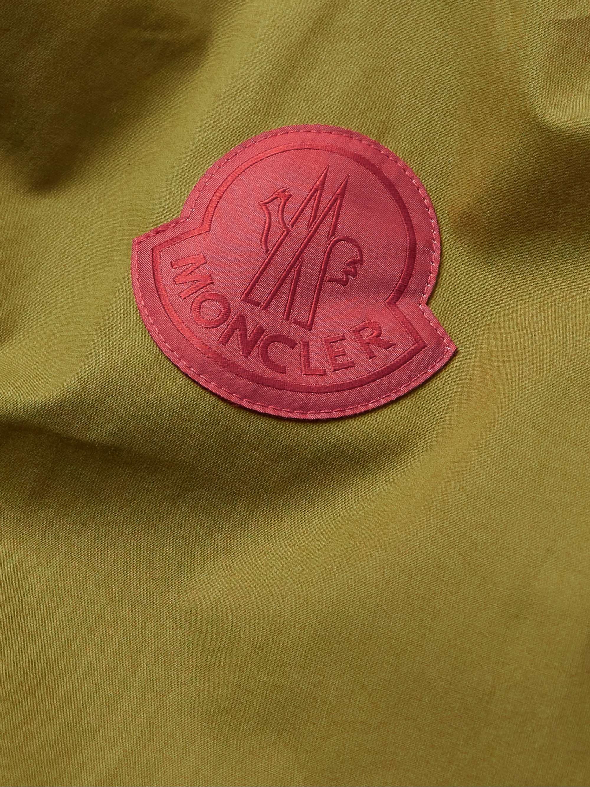 MONCLER GENIUS 2 Moncler 1952 Logo-Appliquéd Cotton-Blend Canvas Hooded Jacket