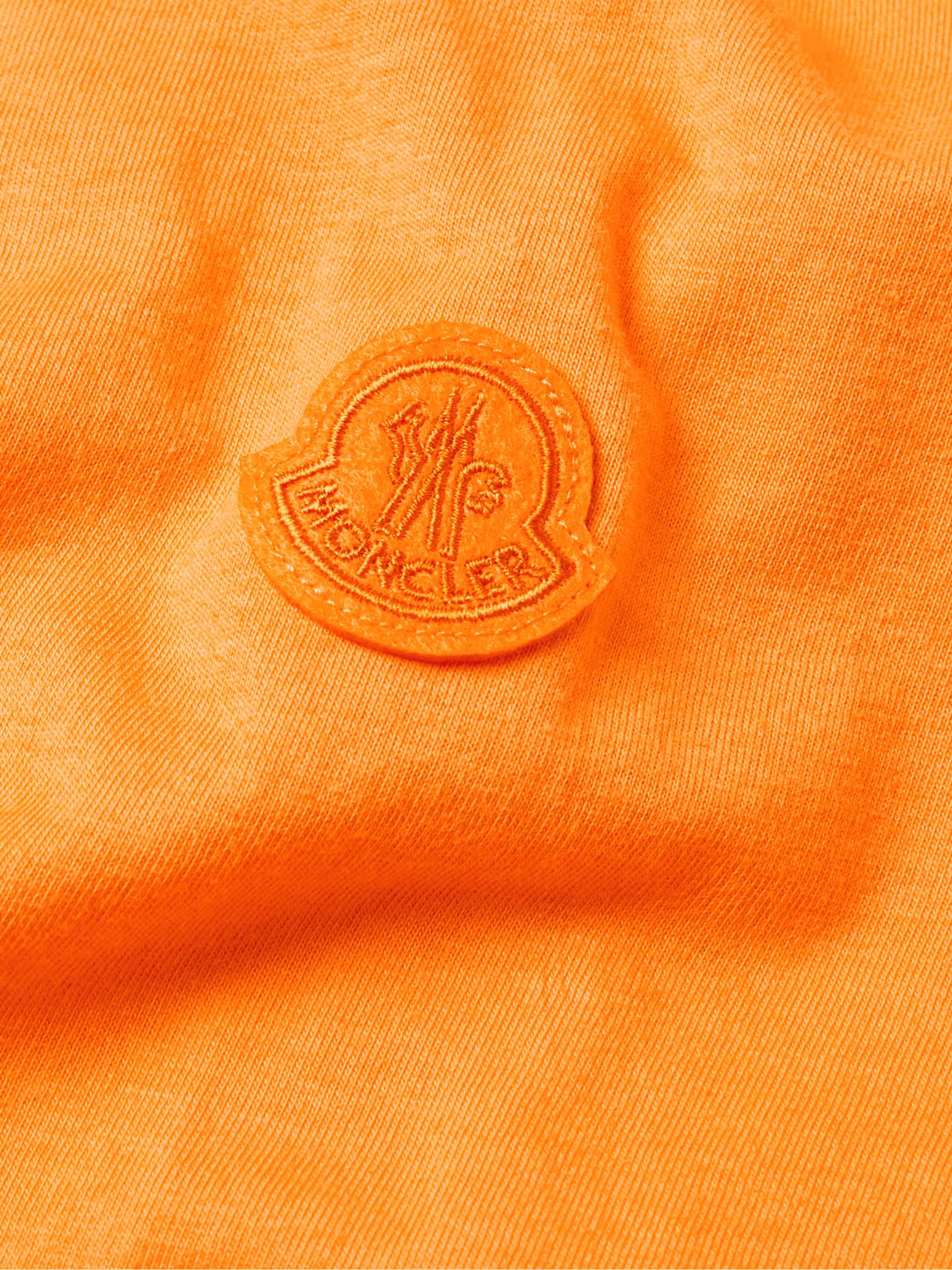 MONCLER GENIUS 2 Moncler 1952 Garment-Dyed Printed Cotton-Jersey T-Shirt