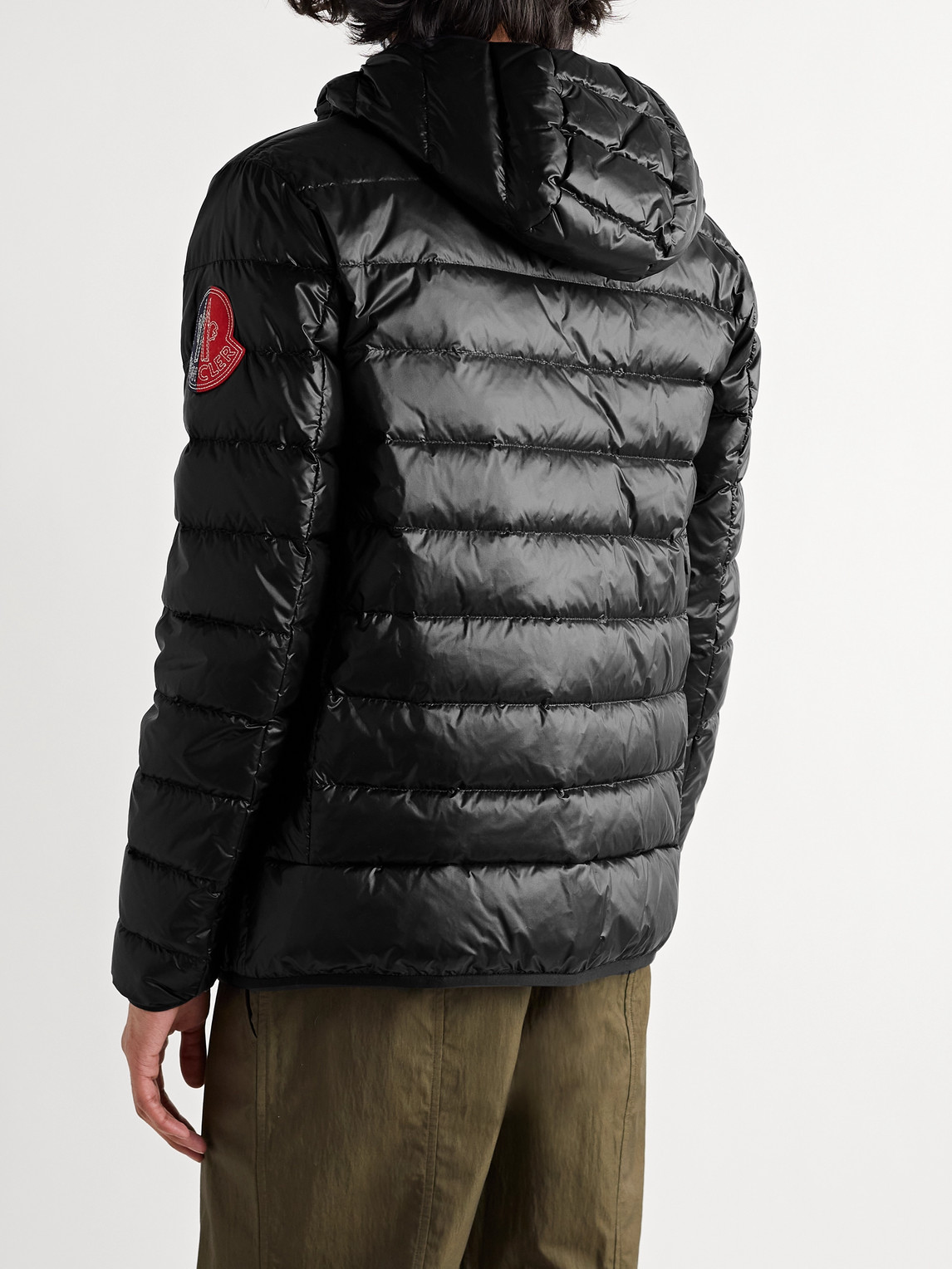 Moncler Genius 2 Moncler 1952 Hissu Slim-fit Quilted Shell Hooded Down Jacket In Black