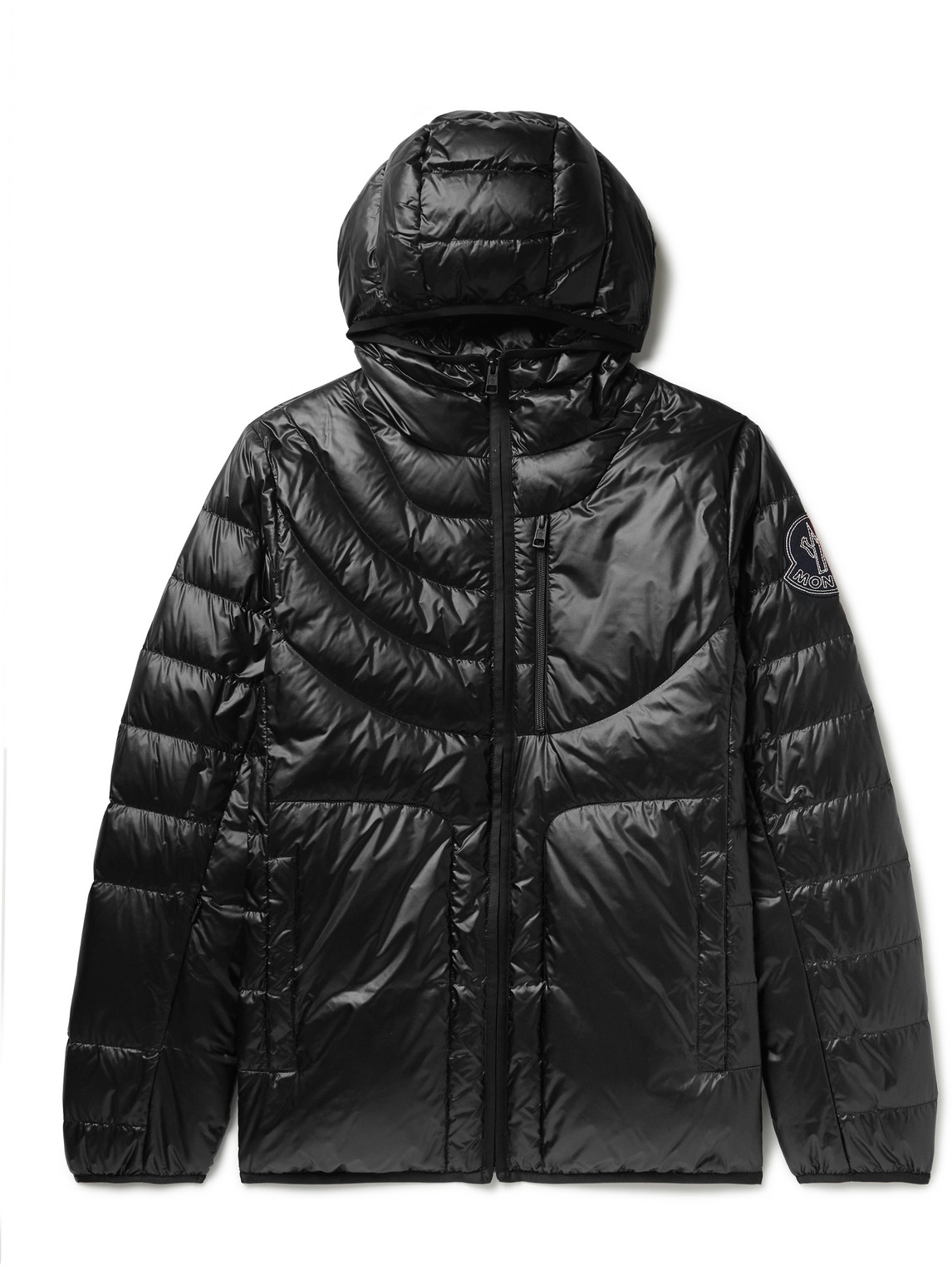 Moncler Genius 2 Moncler 1952 Hissu Slim-fit Quilted Shell Hooded Down Jacket In Black