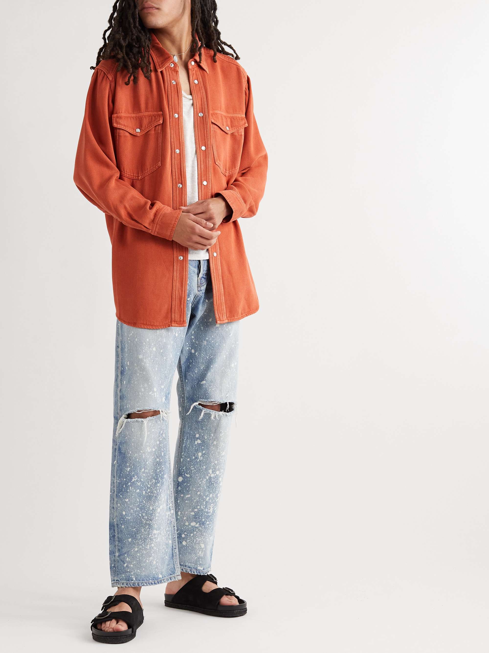 ISABEL MARANT Tailly TENCEL™ Lyocell Shirt