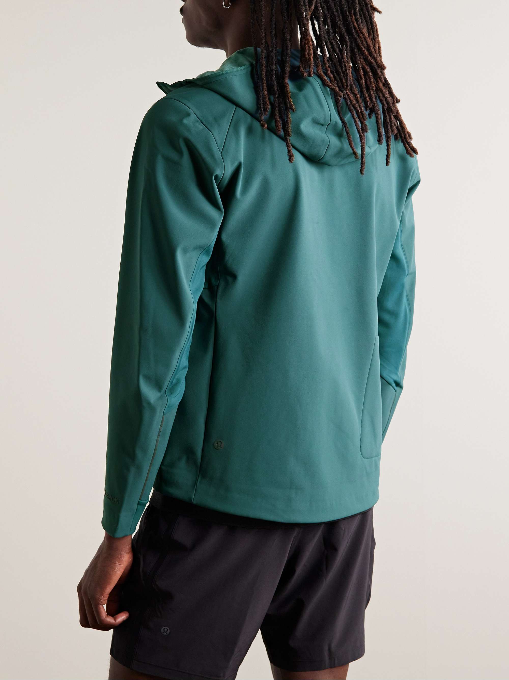 LULULEMON Cross Chill Stretch-Shell Hooded Jacket